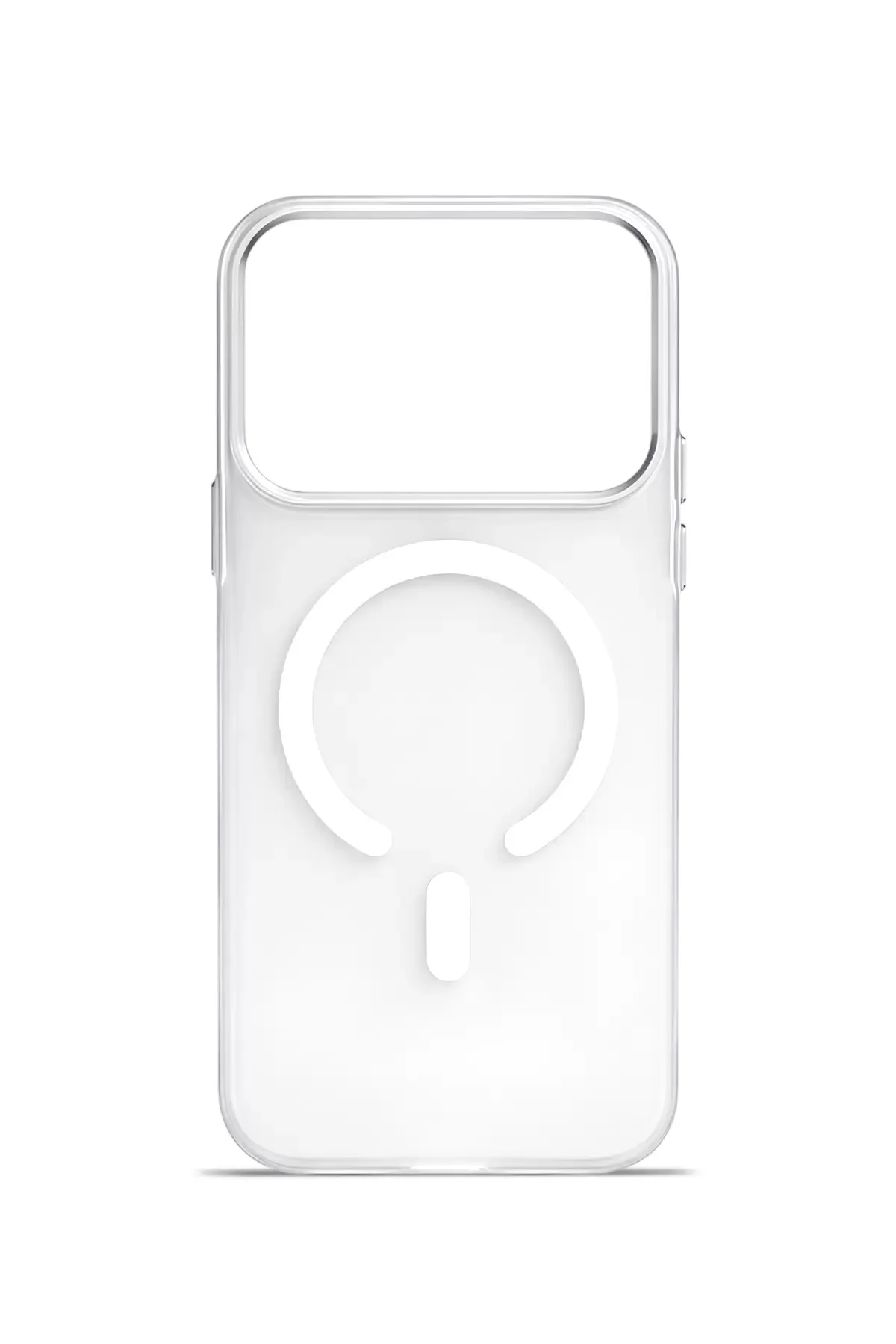 iPhone 17 Pro Frostmag Matte Armor Magsafe Kılıf Arctic Clear