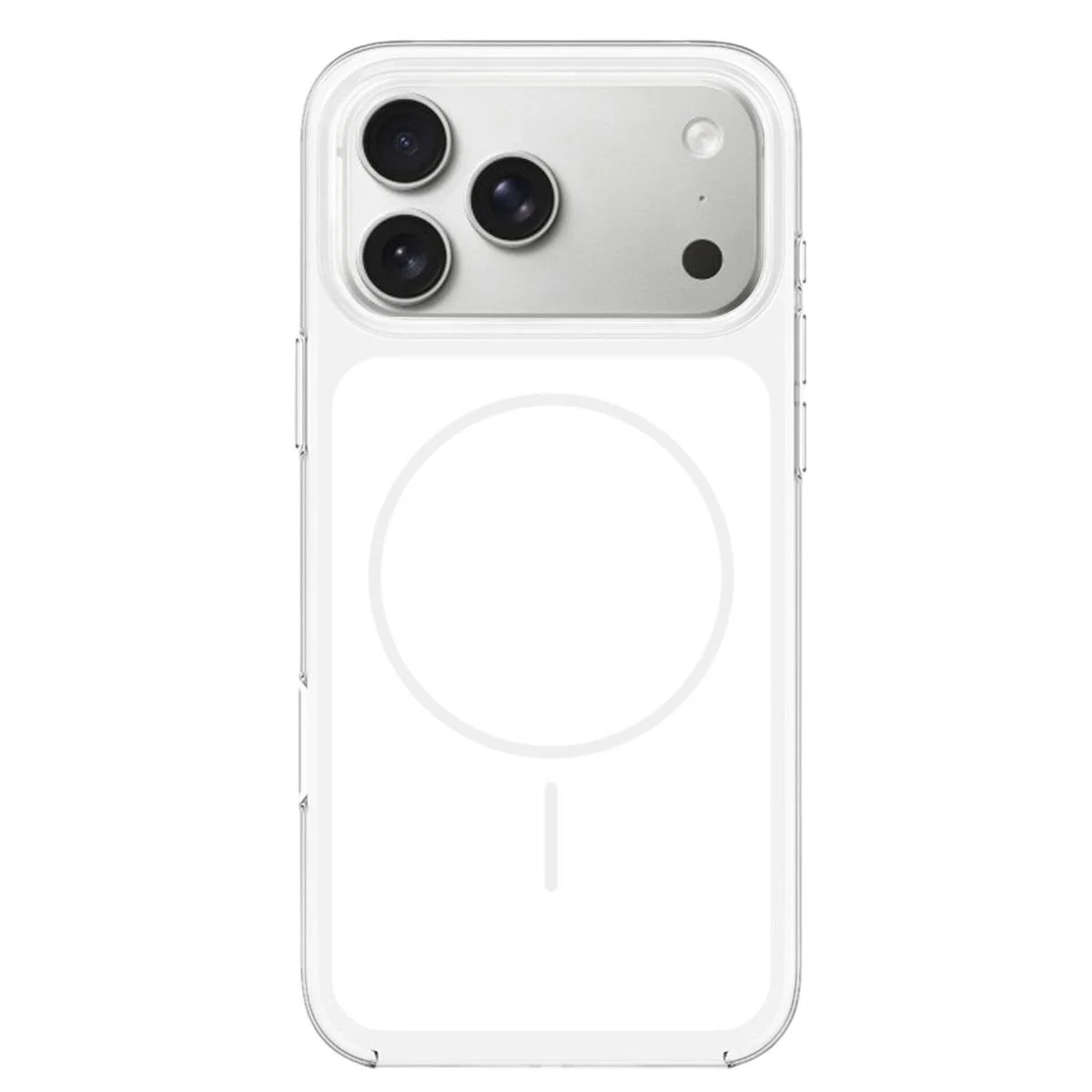 iPhone 17 Pro ile Uyumlu Vizima Animasyonlu MagSafe Kılıf - Beyaz iPhone 17 Pro ile Uyumlu Vizima Animasyonlu MagSafe Kılıf - Beyaz