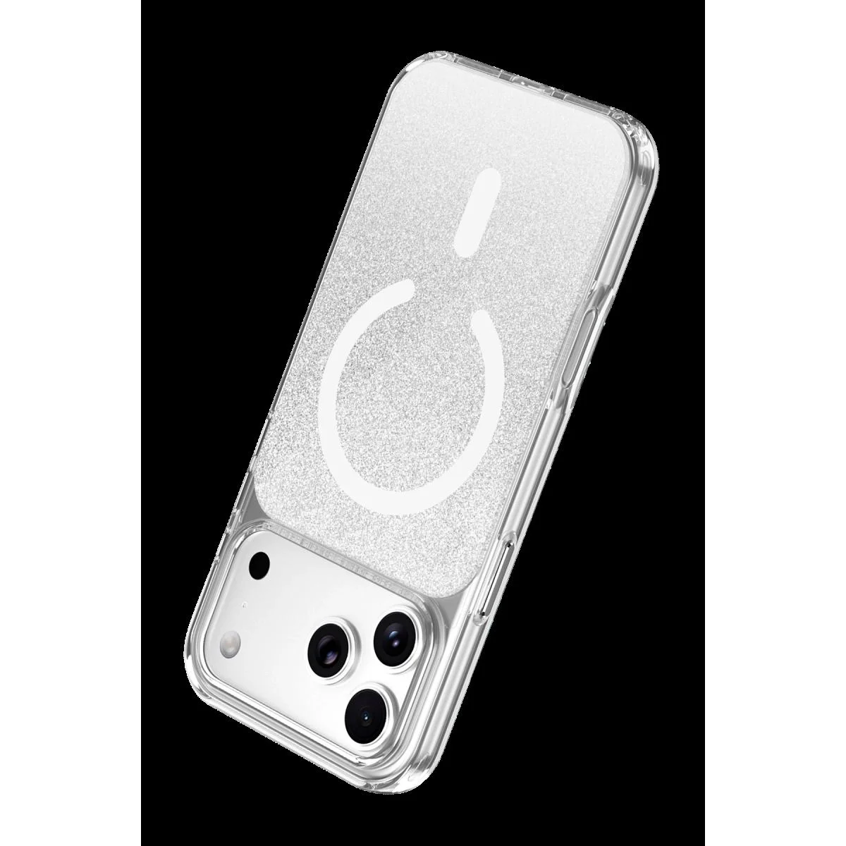 iPhone 17 Pro ile Uyumlu Sora Simli MagSafe Kılıf - Beyaz | Kristal Şeffaf Fiyatı, Yorumları ve Özellikleri