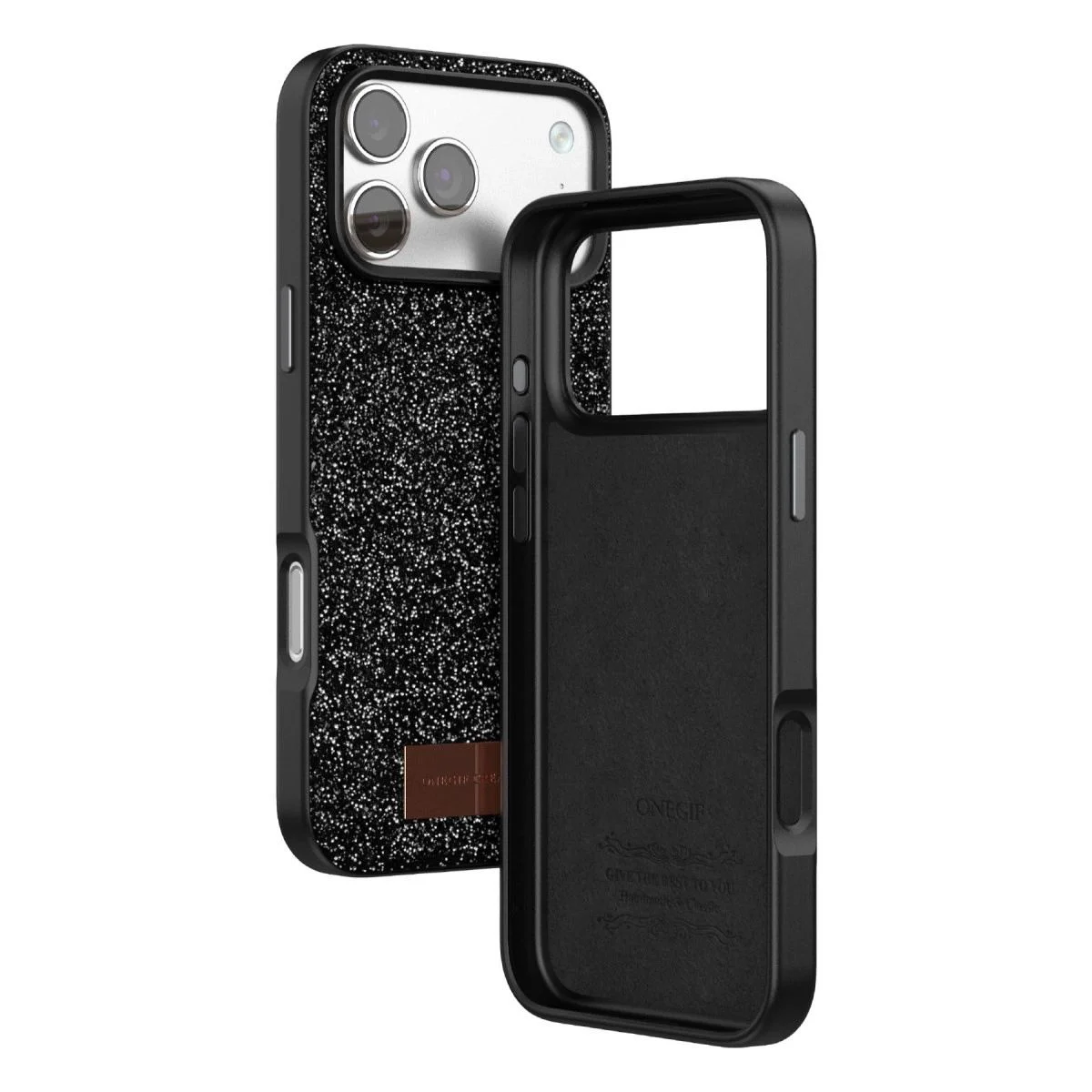 iPhone 17 Pro ile Uyumlu Simli Boncuk Kapak - Siyah Şık Telefon Kılıfı Fiyatı, Yorumları ve Özellikleri