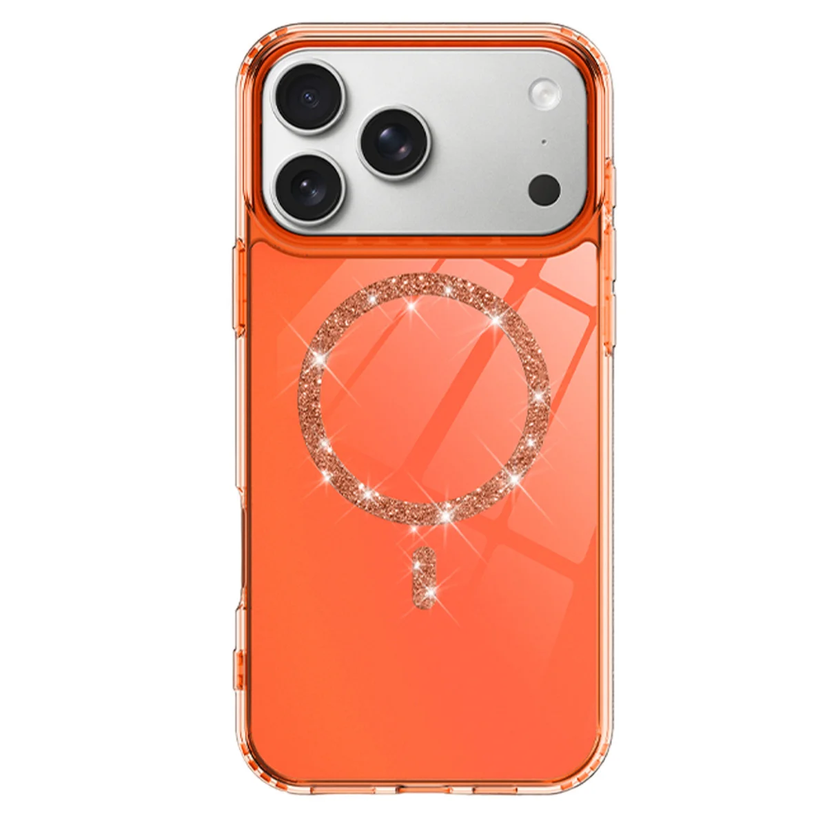 iPhone 17 Pro Live Diamond Magsafe Kapak - Turuncu Fiyatı, Yorumları ve Özellikleri