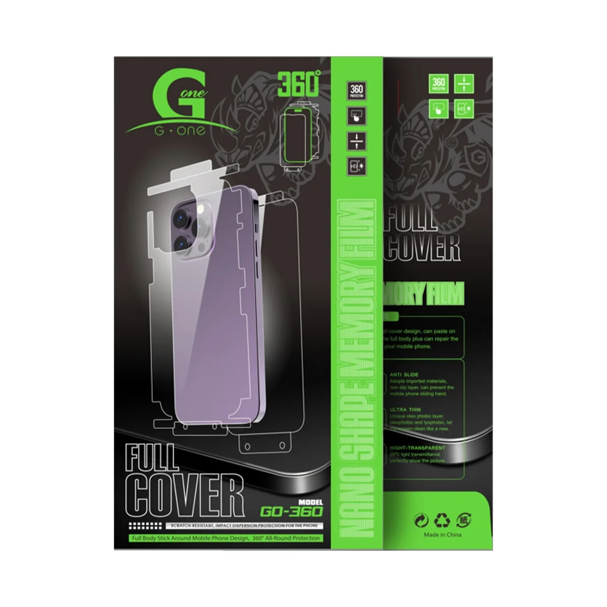 iPhone 17 Pro Max 360 Mat Full Body Arka Koruyucu - Ultra Koruma ve Şık Görünüm