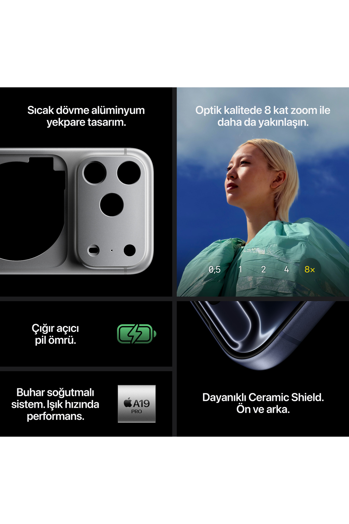 Apple İphone 17 Pro Max 512Gb Kozmik Turuncu