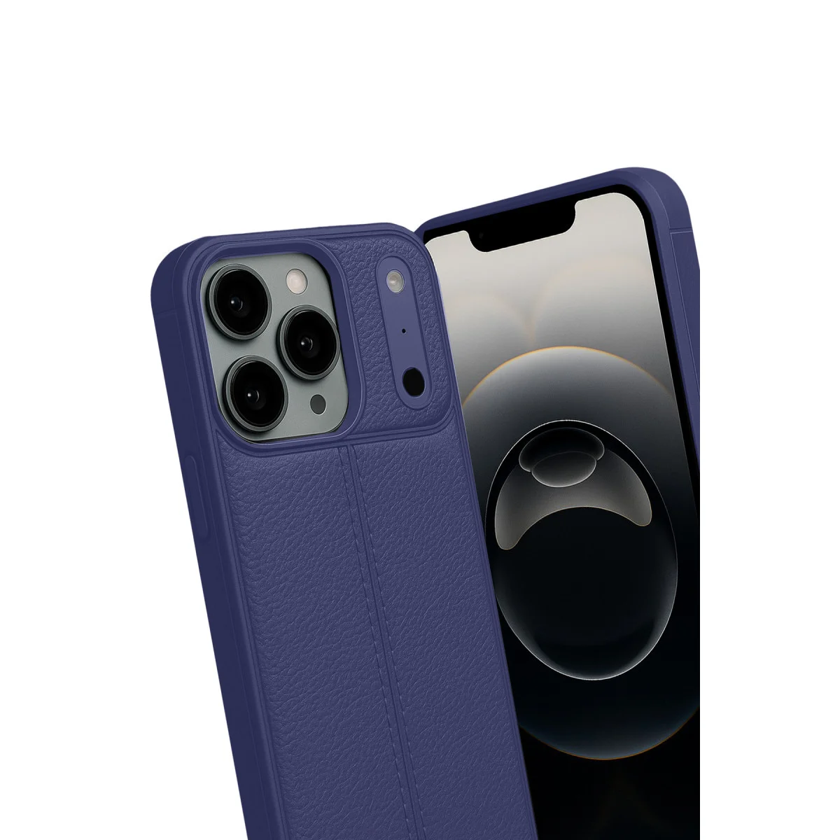 iPhone 17 Pro Max Auto Focus Karbon Kapak - Lacivert