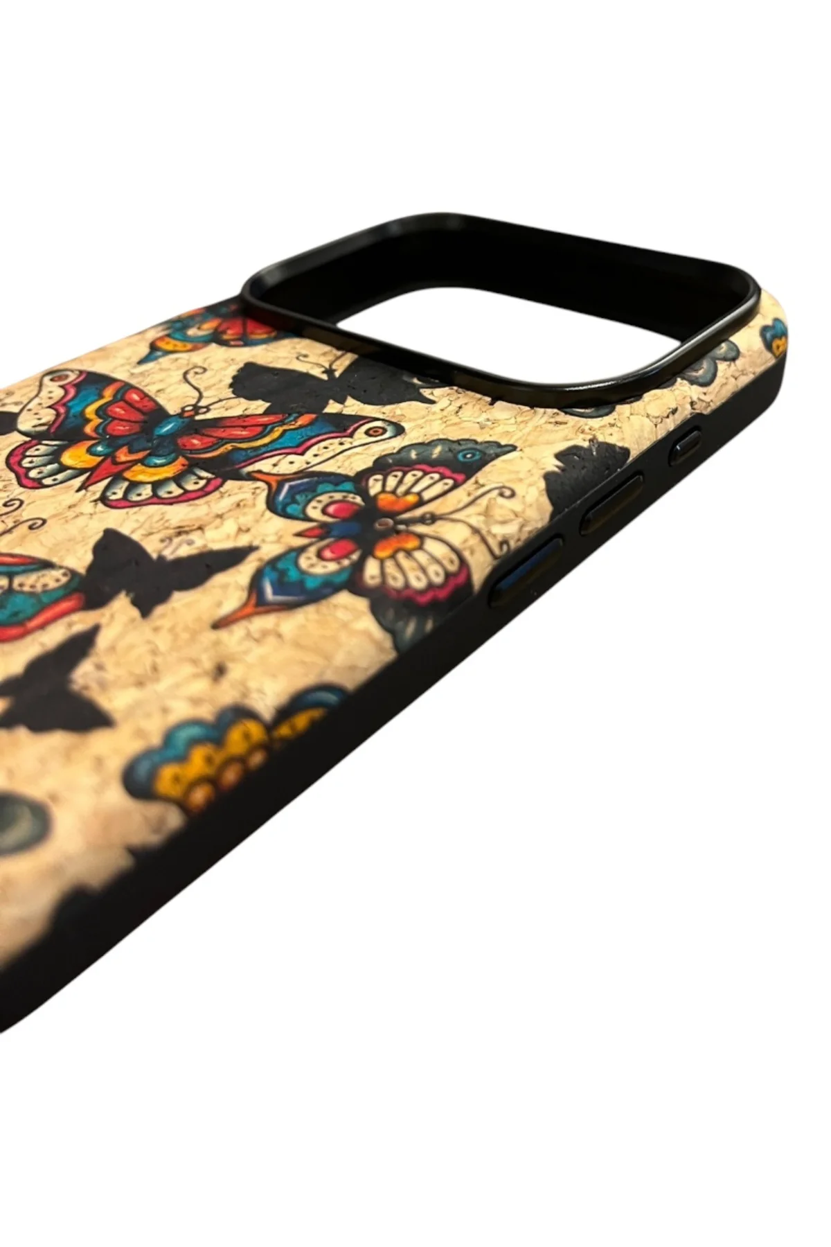 iPhone 17 Pro Max Doğal Mantar Dokulu Magsafe Kılıf Vintage Keleb iPhone 17 Pro Max Doğal Mantar Dokulu Magsafe Kılıf Vintage Keleb