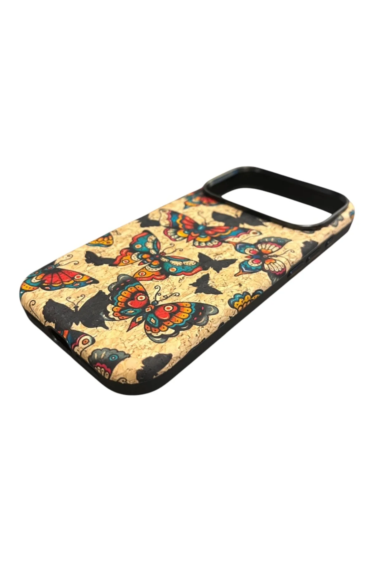 iPhone 17 Pro Max Doğal Mantar Dokulu Magsafe Kılıf Vintage Keleb iPhone 17 Pro Max Doğal Mantar Dokulu Magsafe Kılıf Vintage Keleb