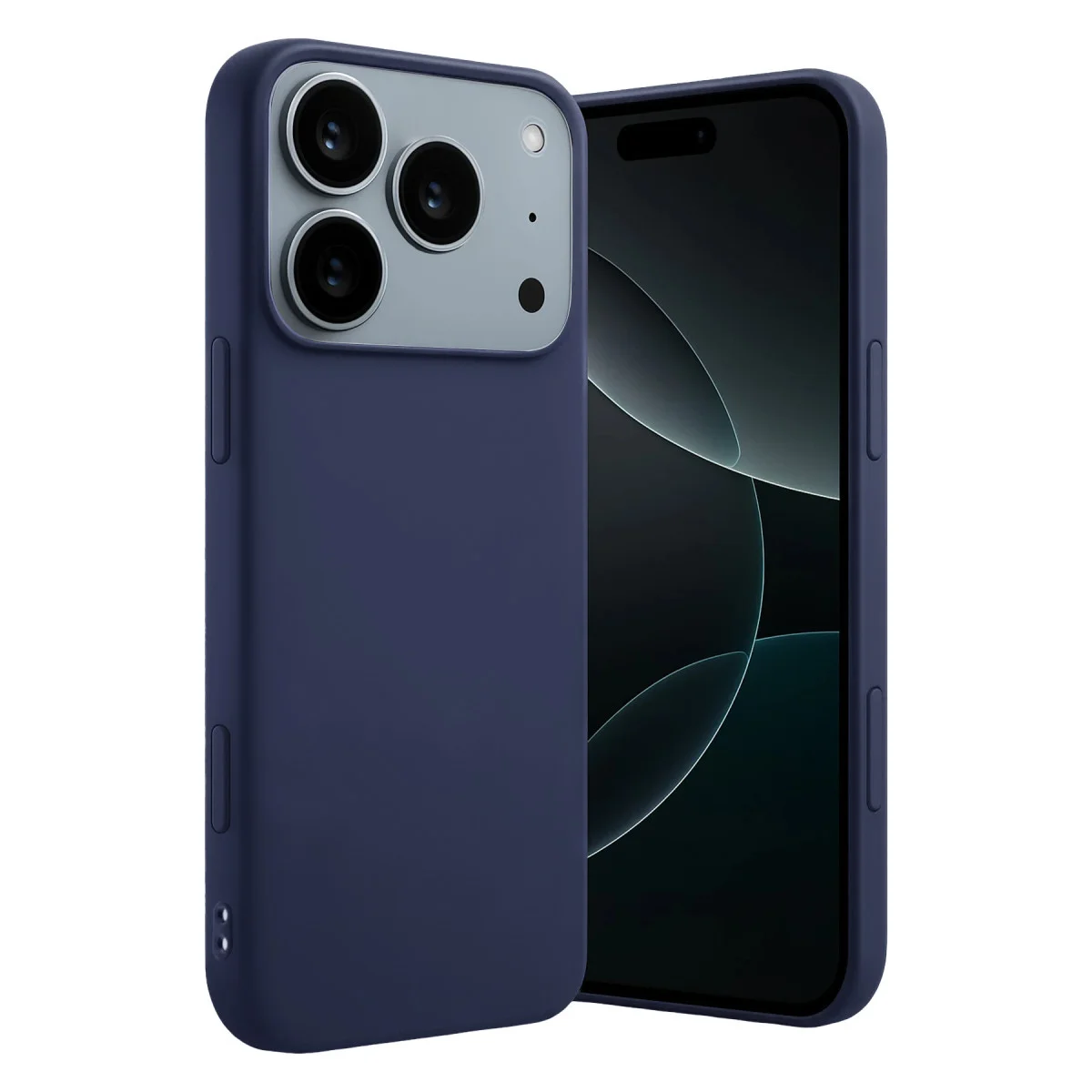 iPhone 17 Pro Max First Serisi Silikon Kılıf - Lacivert, Ultra İnce ve Şık Koruma