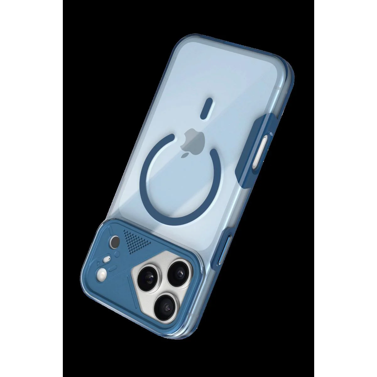 iPhone 17 Pro Max ile Uyumlu Zinko MagSafe Kılıf - Lacivert Şeffaf Premium Telefon Kılıfı Fiyatı, Yorumları ve Özellikleri