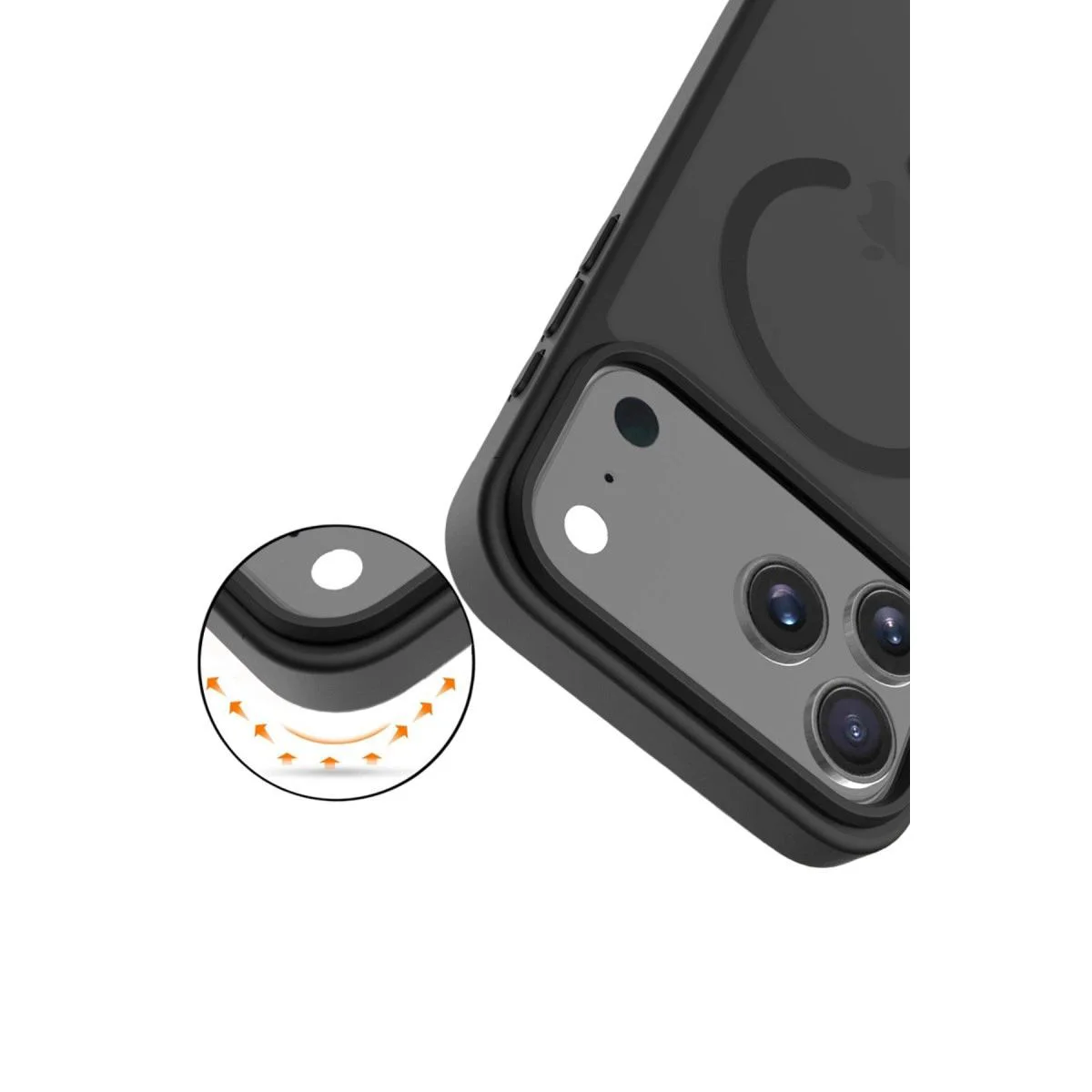iPhone 17 Pro Max ile Uyumlu MagSafe Kılıf - Jota Siyah Premium Silikon Kılıf Fiyatı, Yorumları ve Özellikleri