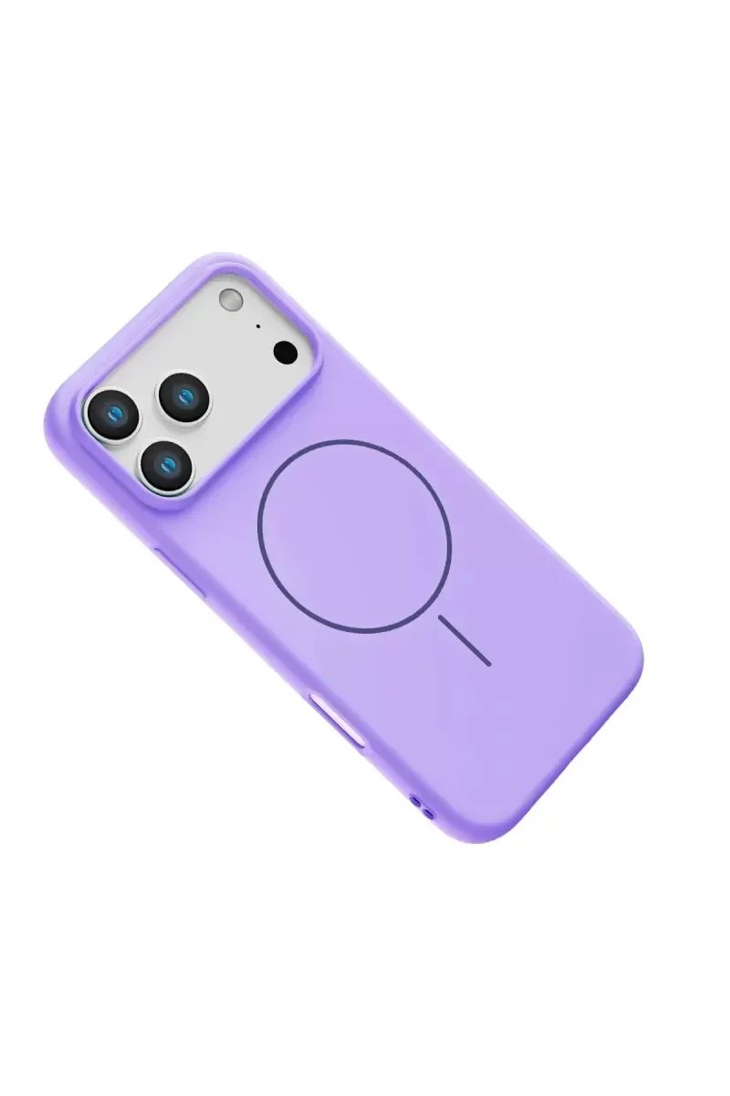 iPhone 17 Pro Max ile Uyumlu Jully MagSafe Kılıf - Lila