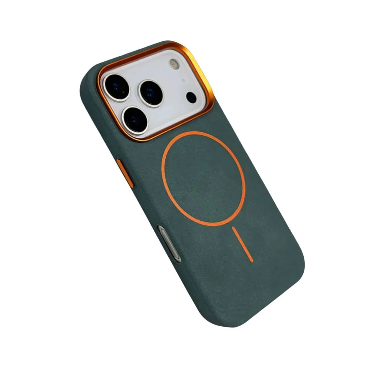 iPhone 17 Pro Max ile Uyumlu Luno Deri MagSafe Kılıf - Yeşil Fiyatı, Yorumları ve Özellikleri