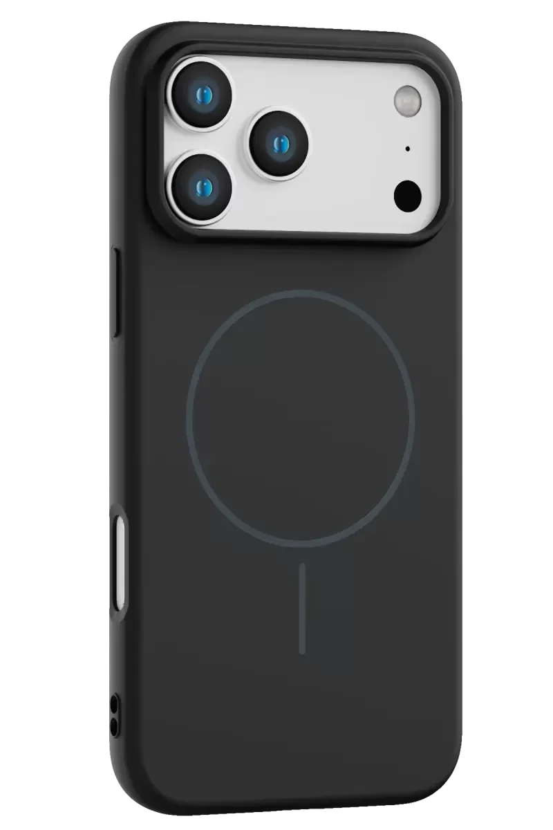 iPhone 17 Pro Max ile Uyumlu Jully MagSafe Kapak - Siyah