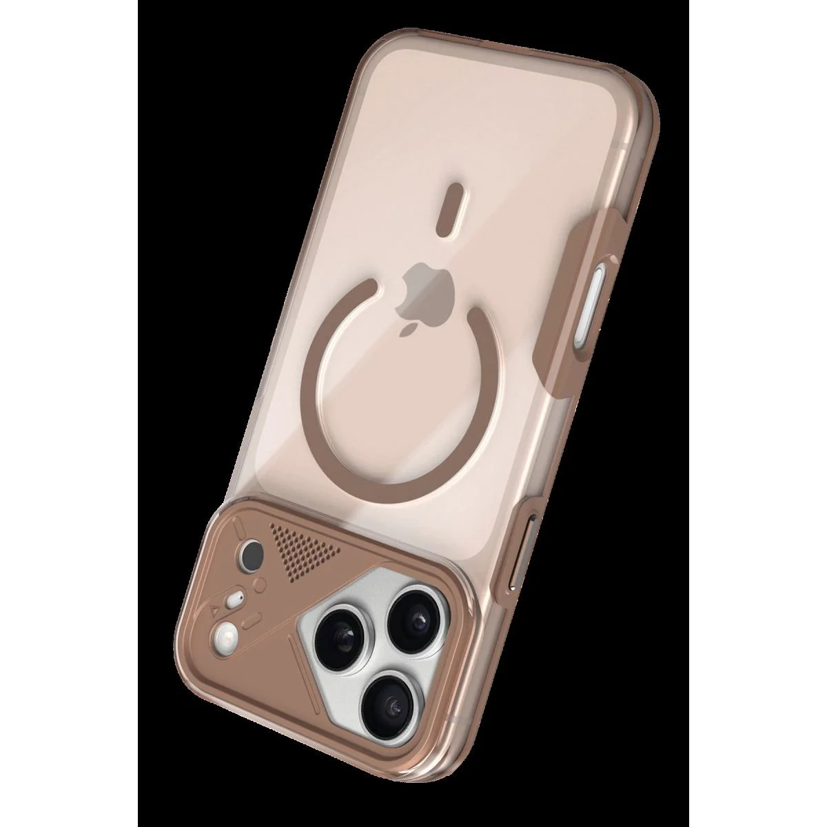 iPhone 17 Pro Max ile Uyumlu Zinko MagSafe Şeffaf Kılıf - Çöl Titanyum Fiyatı, Yorumları ve Özellikleri