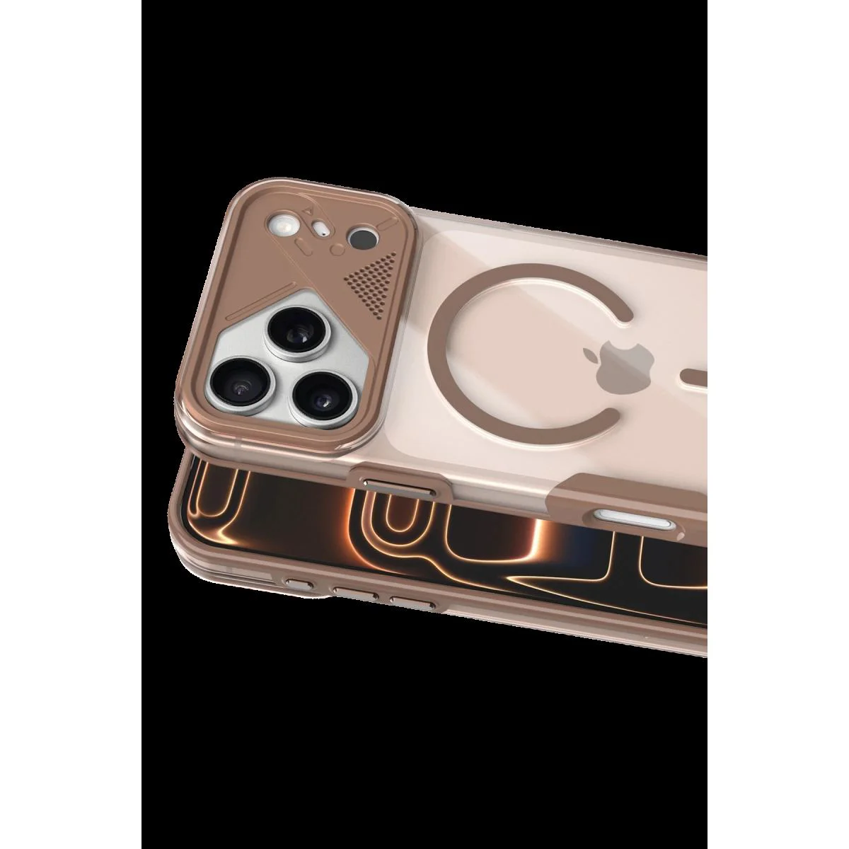 iPhone 17 Pro Max ile Uyumlu Zinko MagSafe Şeffaf Kılıf - Çöl Titanyum Fiyatı, Yorumları ve Özellikleri