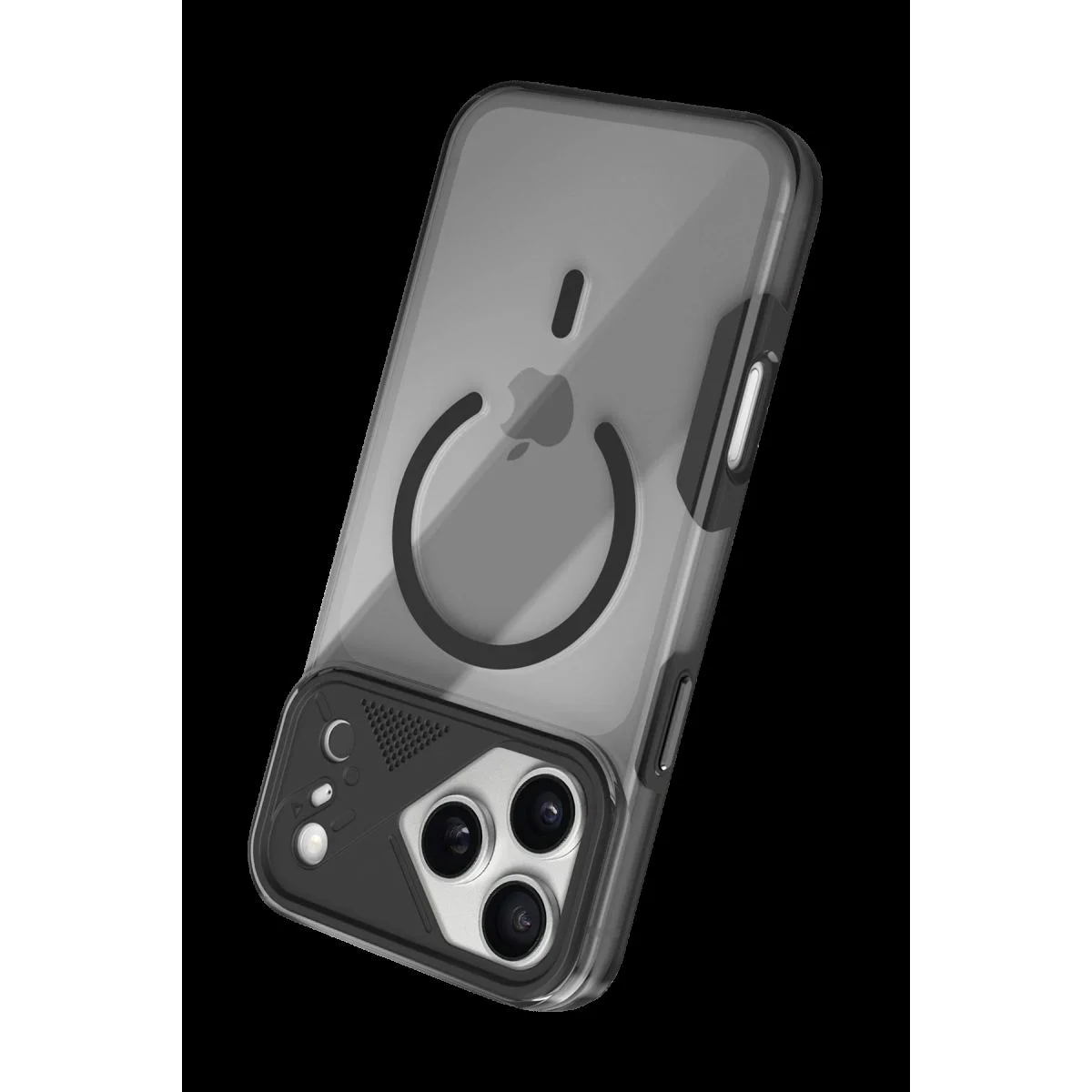 iPhone 17 Pro Max ile Uyumlu Zinko MagSafe Kılıf - Siyah Şeffaf Darbe Korumalı Fiyatı, Yorumları ve Özellikleri