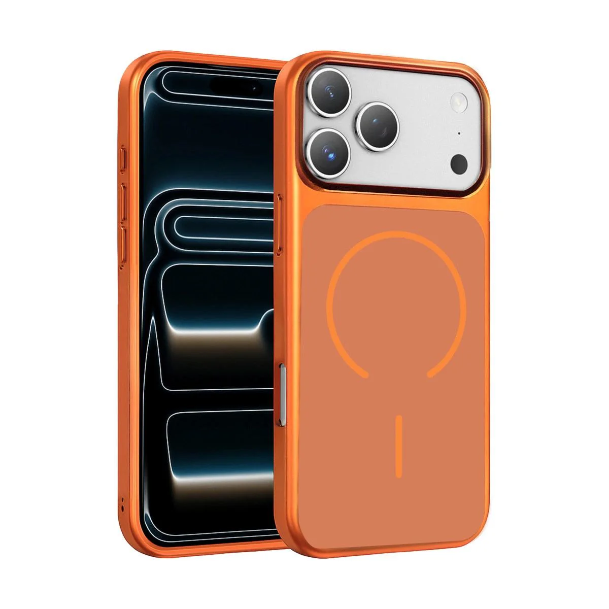 iPhone 17 Pro Max ile Uyumlu Rush MagSafe Kılıf - Turuncu, Tam Koruma & Kablosuz Şarj Fiyatı, Yorumları ve Özellikleri