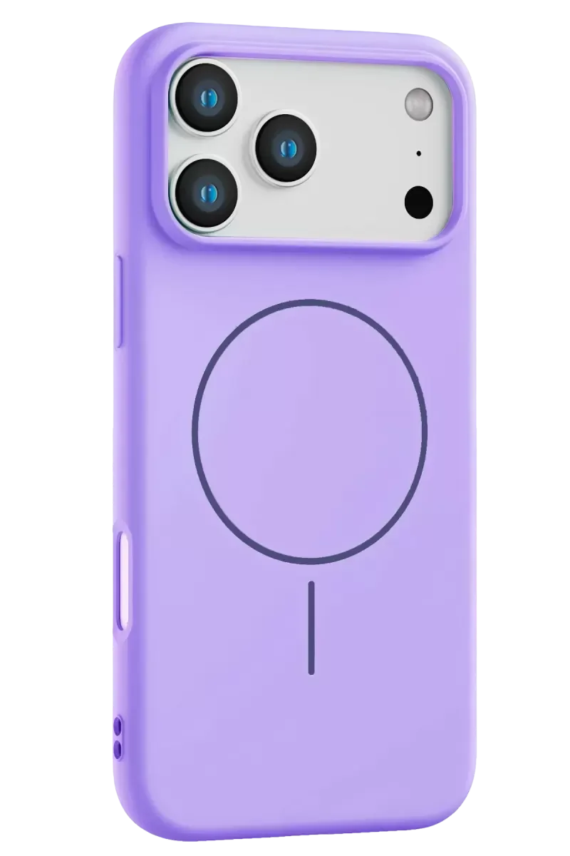 iPhone 17 Pro Max ile Uyumlu Jully MagSafe Kılıf - Lila