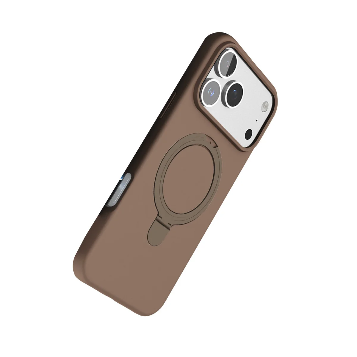 iPhone 17 Pro Max Regal Magsafe Standlı Kapak - Çöl Titanyum iPhone 17 Pro Max Regal Magsafe Standlı Kapak - Çöl Titanyum