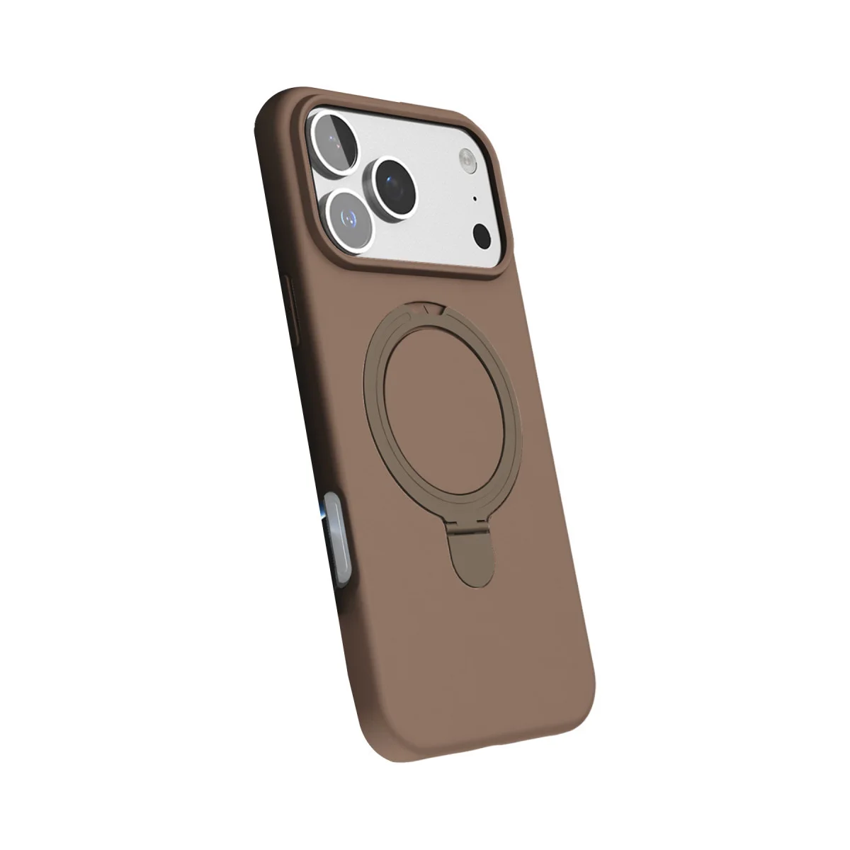 iPhone 17 Pro Max Regal Magsafe Standlı Kapak - Çöl Titanyum iPhone 17 Pro Max Regal Magsafe Standlı Kapak - Çöl Titanyum