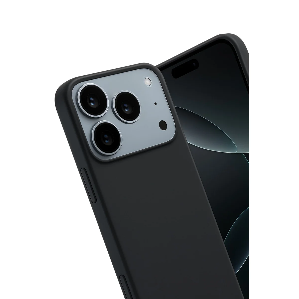 iPhone 17 Pro Max Siyah First Silikon Kılıf - Maksimum Koruma ve Şıklık Bir Arada