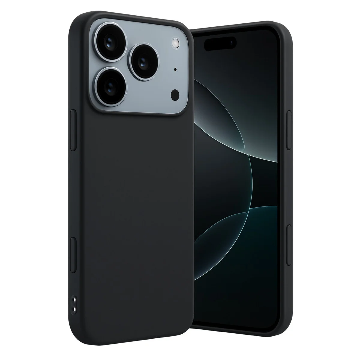 iPhone 17 Pro Max Siyah First Silikon Kılıf - Maksimum Koruma ve Şıklık Bir Arada