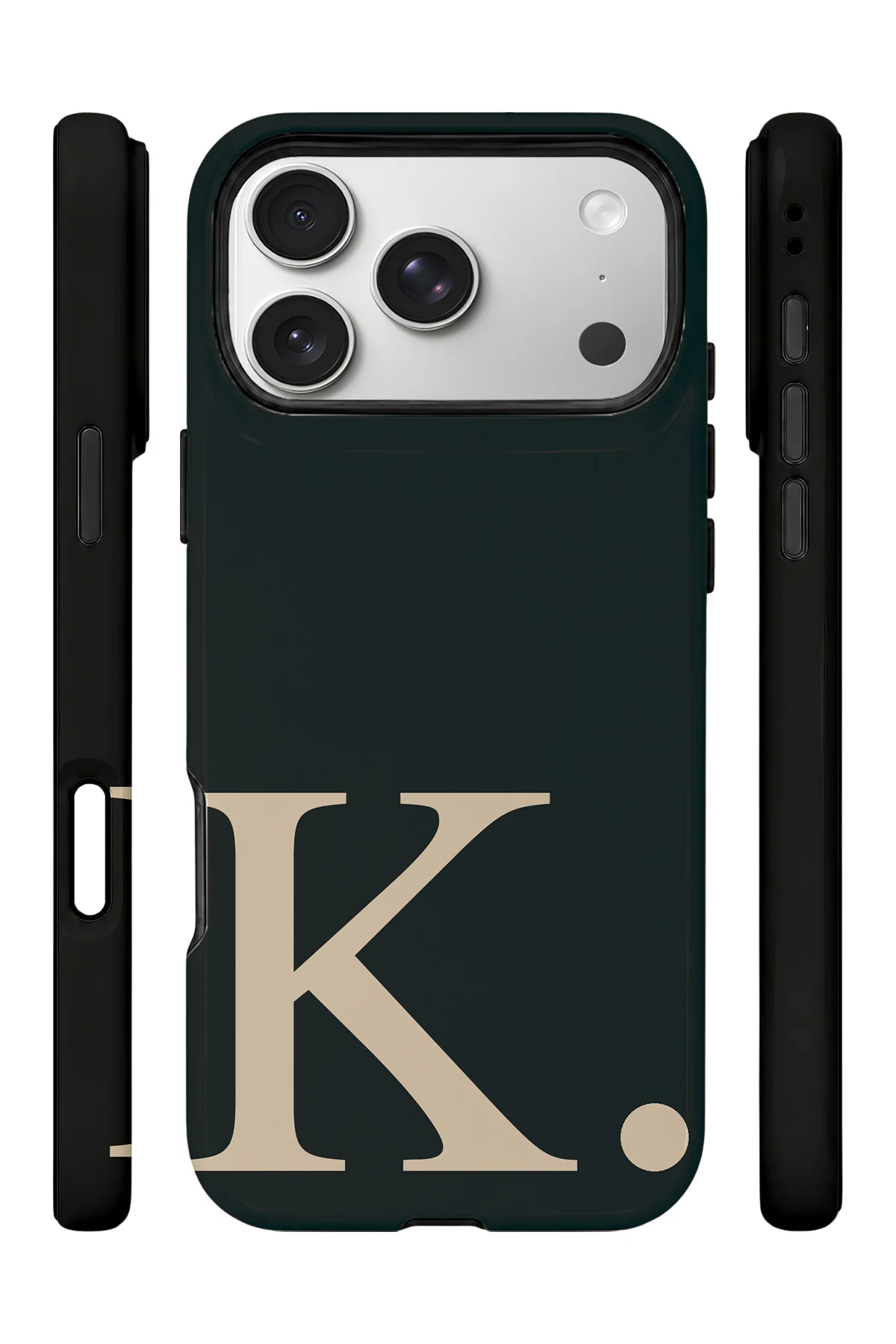 iPhone 17 Pro Max Vorian Çift Katmanlı Korumalı Kılıf Noir Beige K iPhone 17 Pro Max Vorian Çift Katmanlı Korumalı Kılıf Noir Beige K