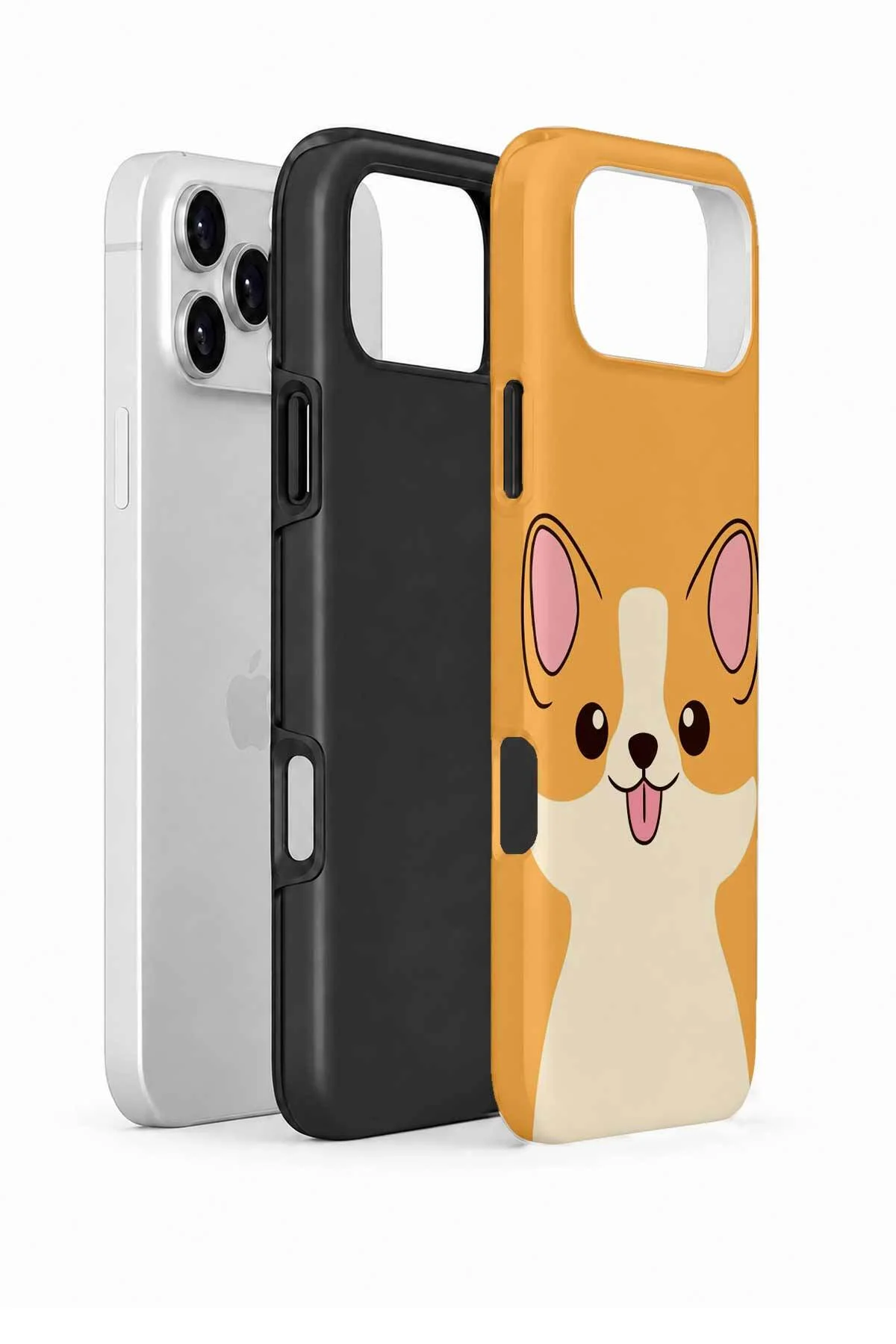 iPhone 17 Pro Max Vorian Çift Katmanlı Corgili Kılıf - Görsel 2