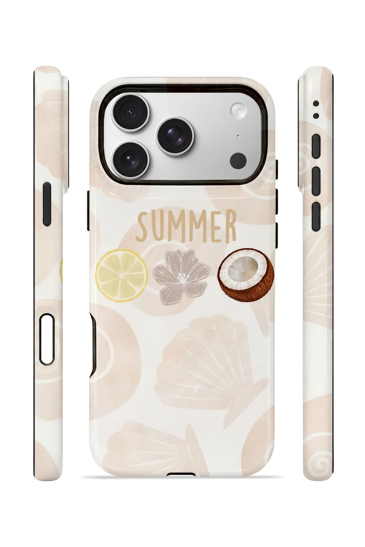 iPhone 17 Pro Max Vorian Çift Katmanlı MagSafe Kılıf Coconut Summer Notes iPhone 17 Pro Max Vorian Çift Katmanlı MagSafe Kılıf Coconut Summer Notes