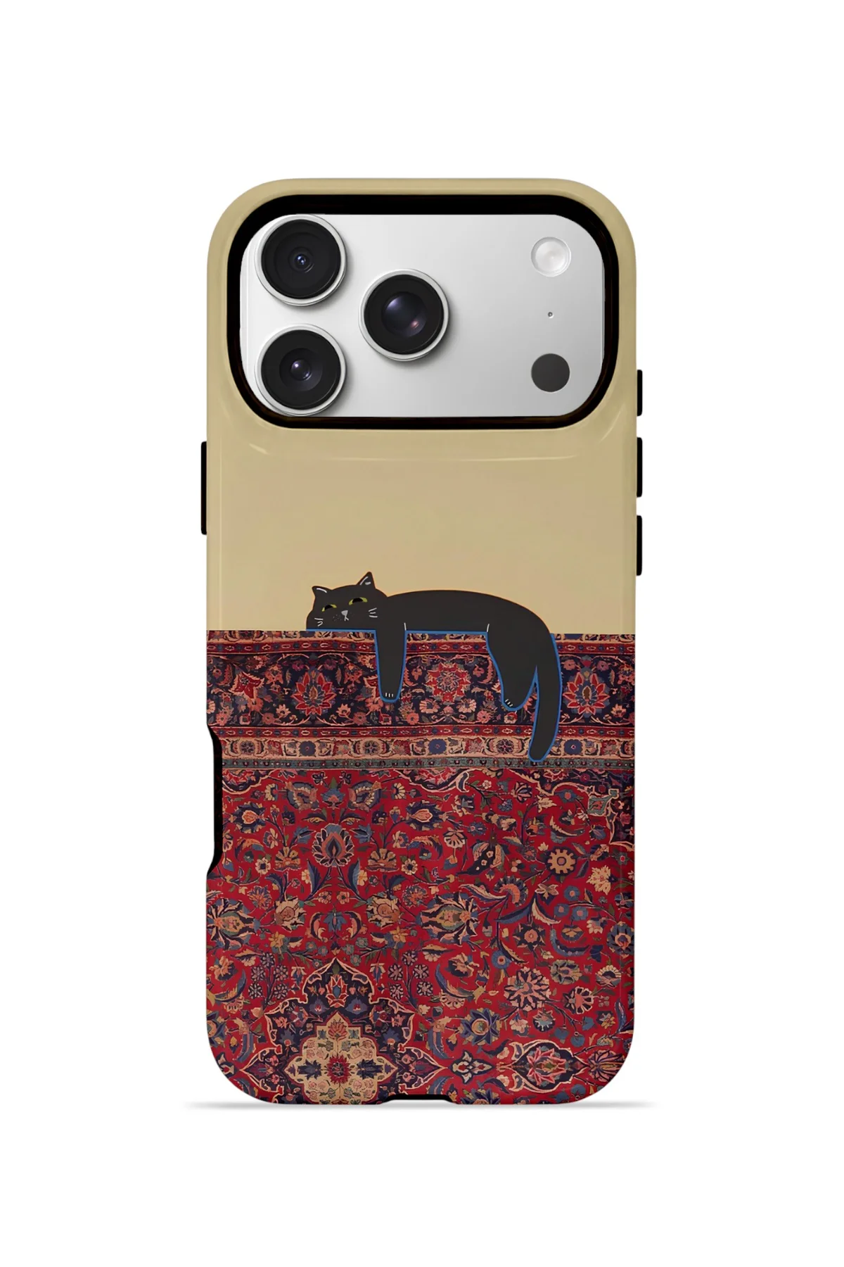 iPhone 17 Pro Max Vorian Çift Katmanlı MagSafe Kılıf Persian Cat Lounge