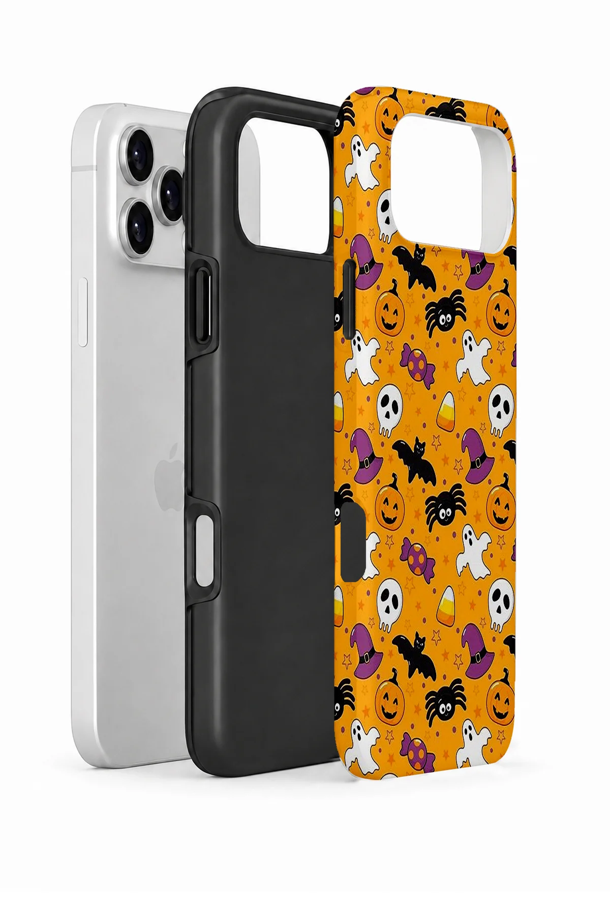 iPhone 17 Pro Max Vorian Çift Katmanlı Pumpkin Toss Kılıf - Görsel 2