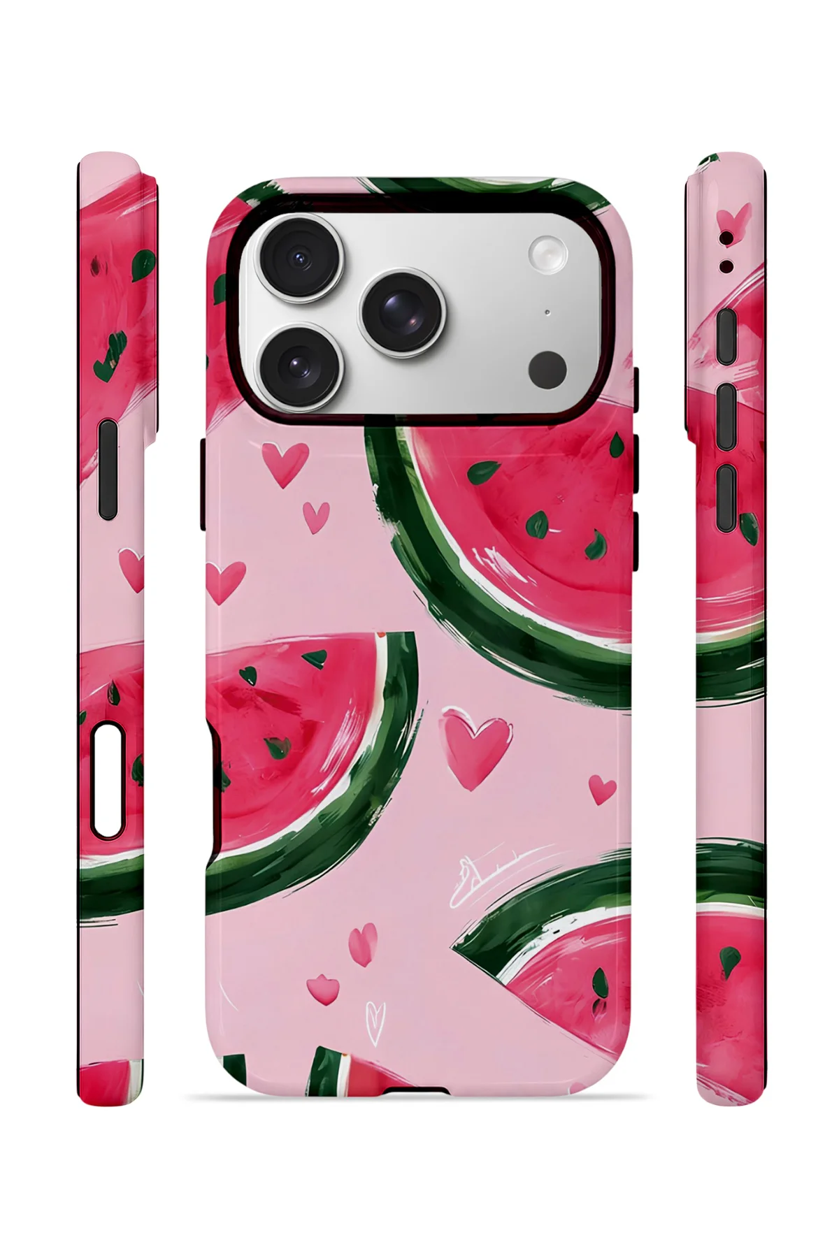 iPhone 17 Pro Max Vorian Yough Magsafe Kılıf Watermelon Hearts