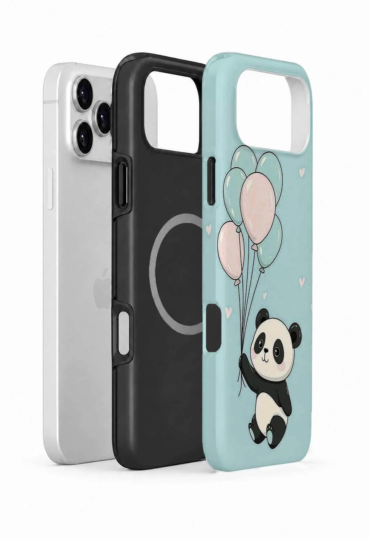 iPhone 17 Pro Max Vorian MagSafe Çift Katmanlı Balonlu Pandalı Kılıf iPhone 17 Pro Max Vorian MagSafe Çift Katmanlı Balonlu Pandalı Kılıf - Görsel 2