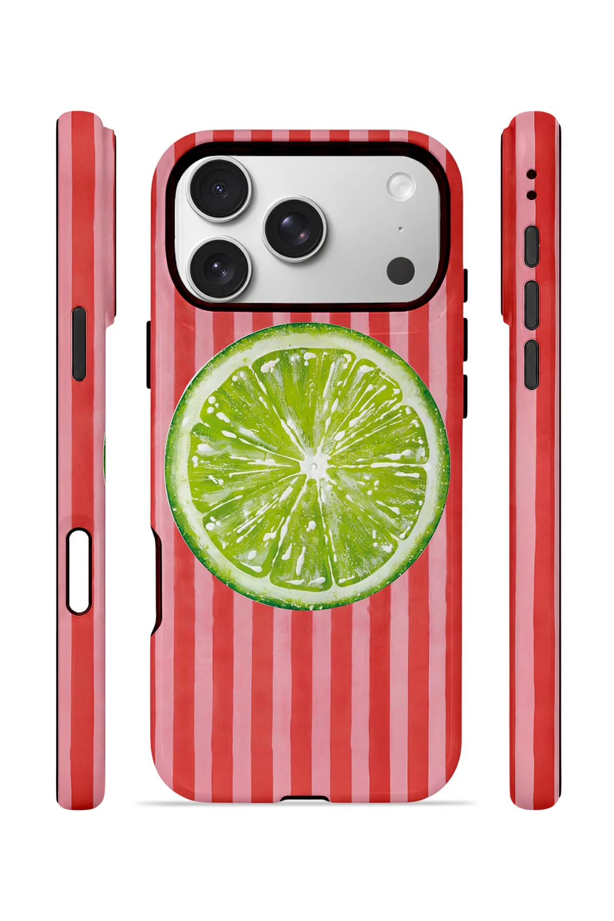 iPhone 17 Pro Max Vorian Çift Katmanlı MagSafe Kılıf Lime Slice Pop iPhone 17 Pro Max Vorian Çift Katmanlı MagSafe Kılıf Lime Slice Pop