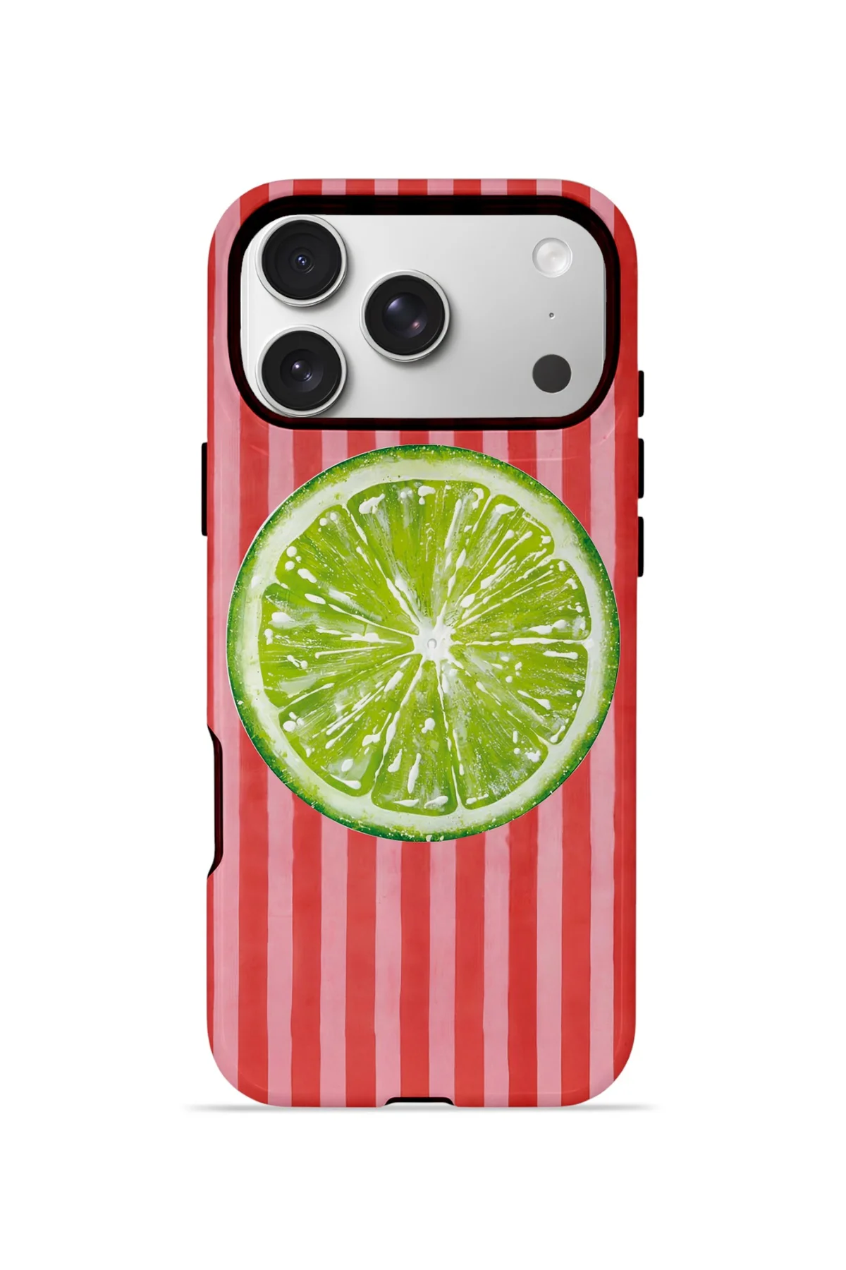 iPhone 17 Pro Max Vorian Çift Katmanlı MagSafe Kılıf Lime Slice Pop