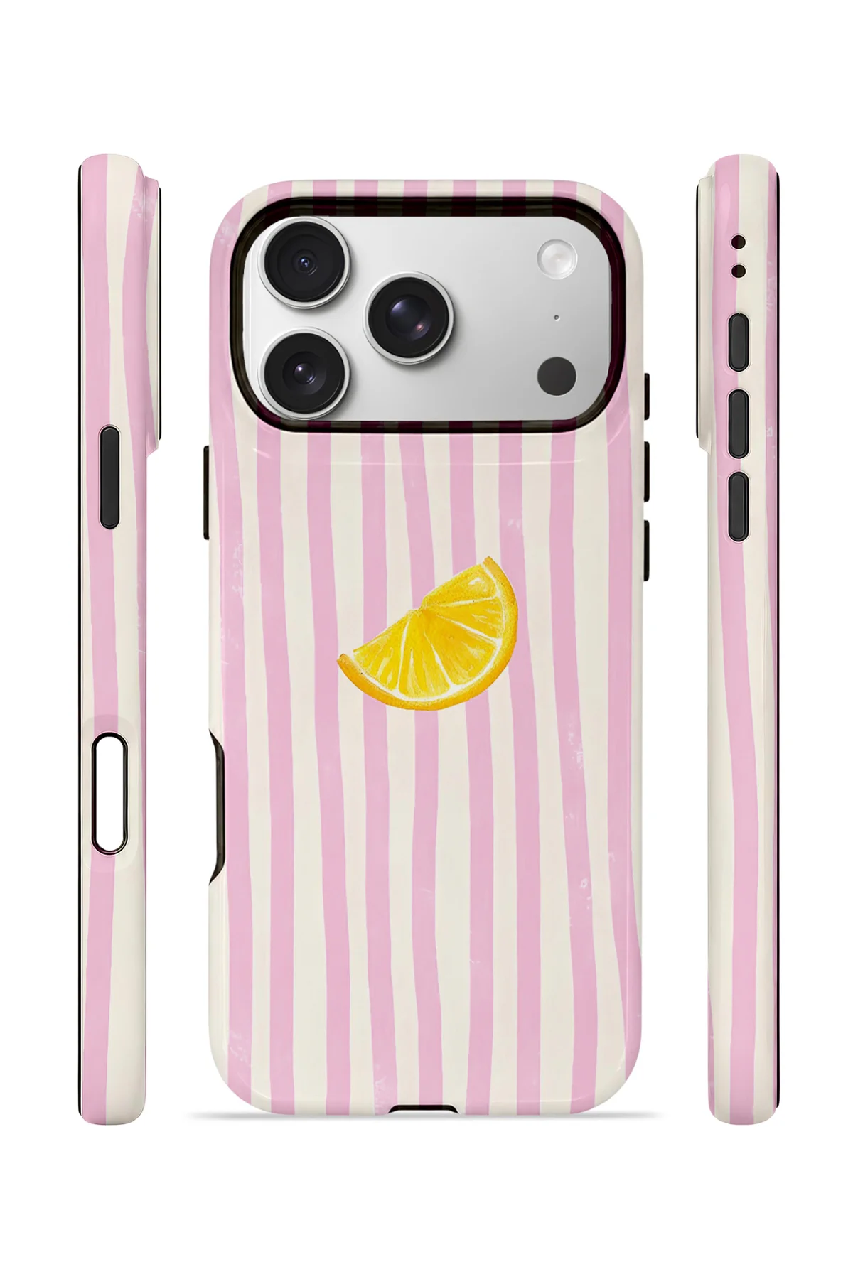 iPhone 17 Pro Max Vorian Çift Katmanlı MagSafe Kılıf Pink Lemon Drop