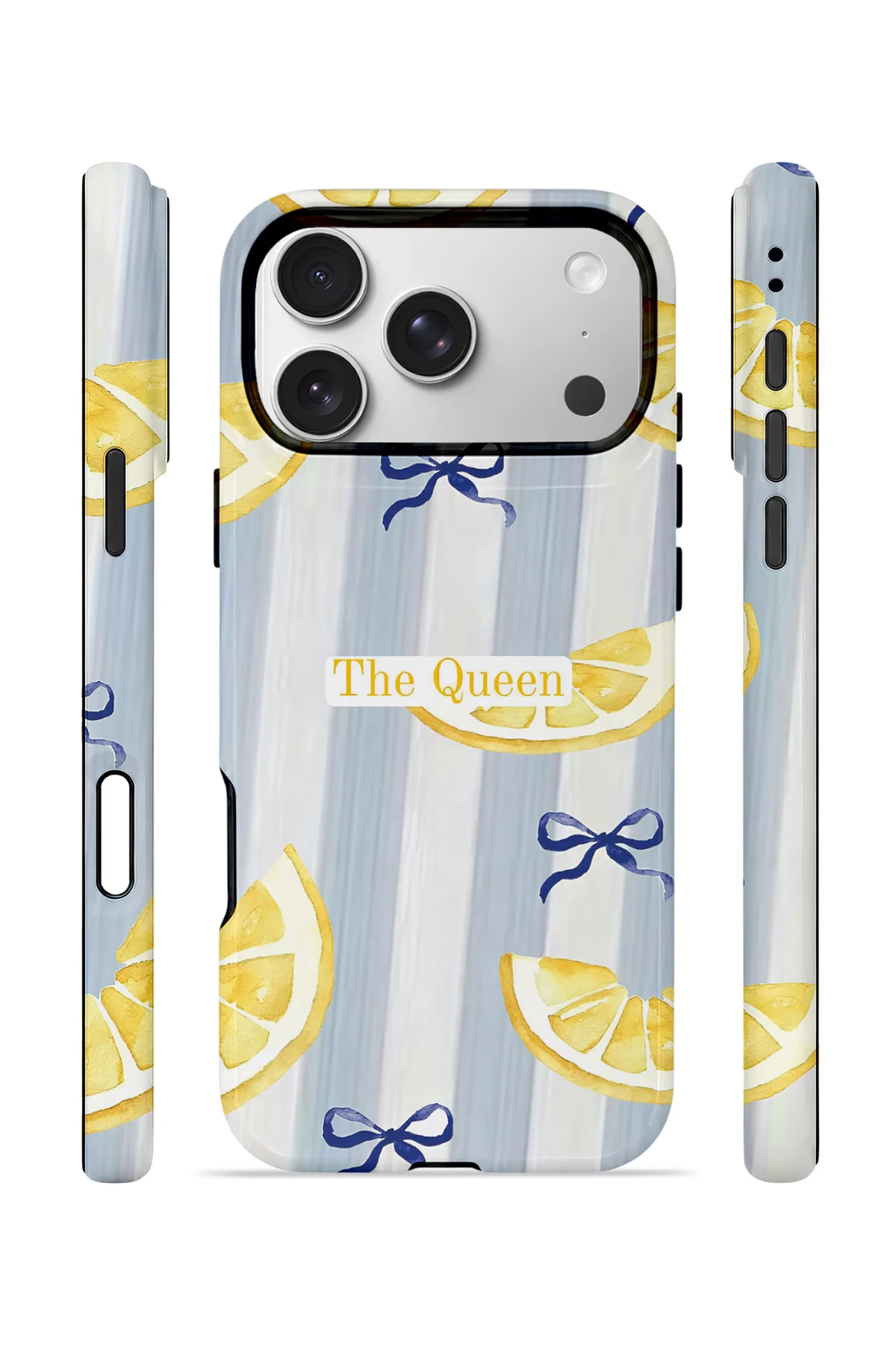 iPhone 17 Pro Max Vorian Çift Katmanlı MagSafe Kılıf Queen Lemon Bow