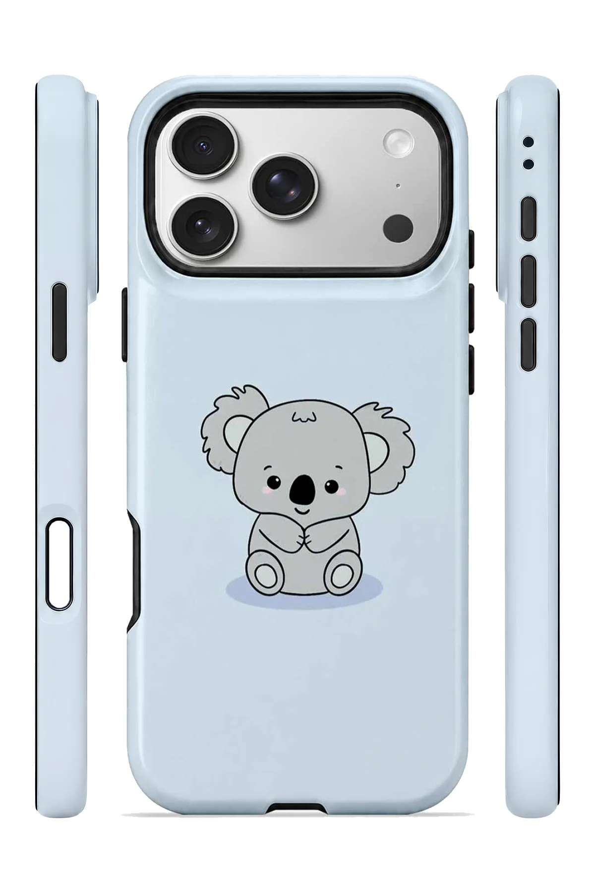 iPhone 17 Pro Max Vorian Çift Katmanlı Yavru Koalalı Kılıf iPhone 17 Pro Max Vorian Çift Katmanlı Yavru Koalalı Kılıf - Görsel 3