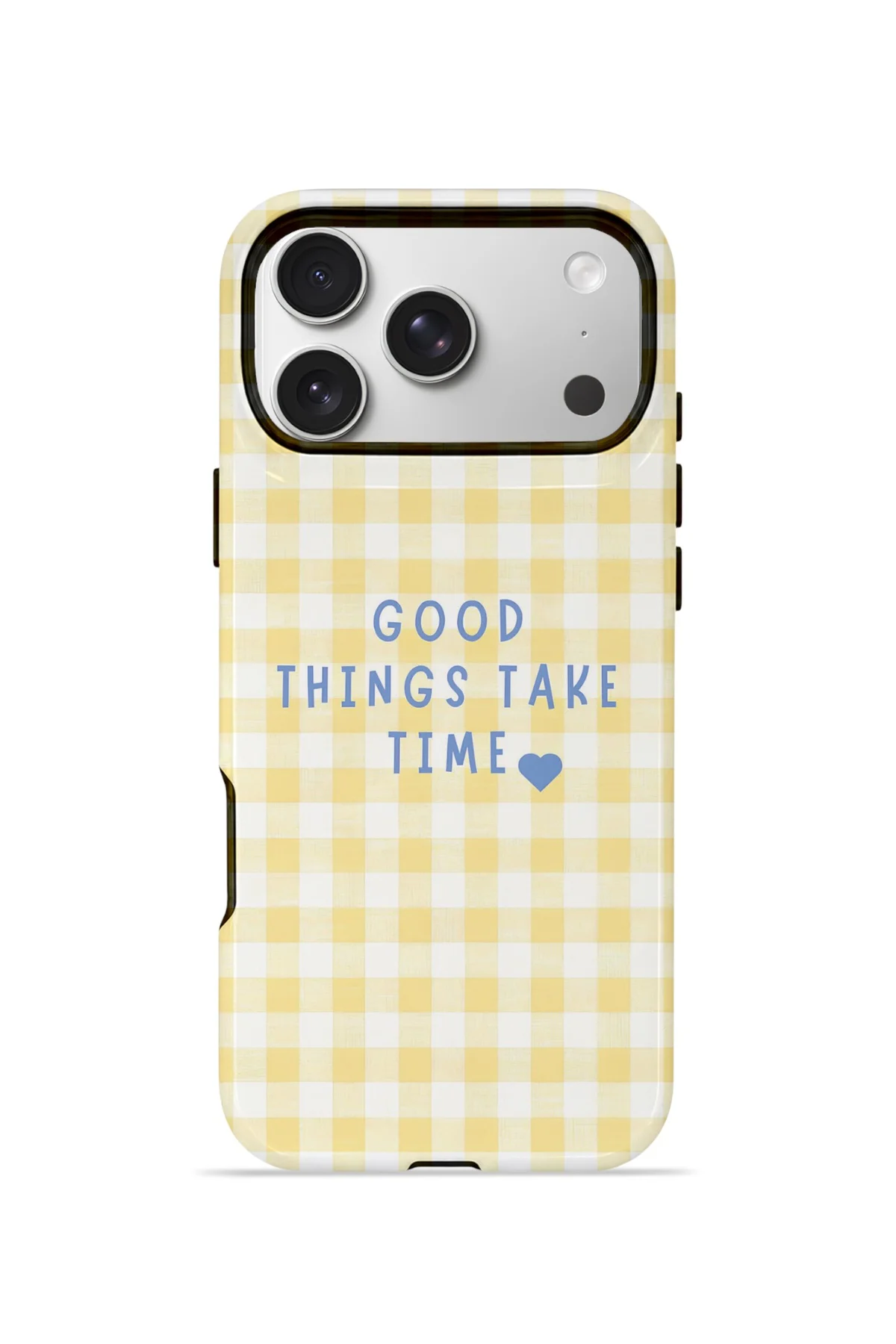 iPhone 17 Pro Max Vorian Çift Katmanlı MagSafe Kılıf Good Things Gingham