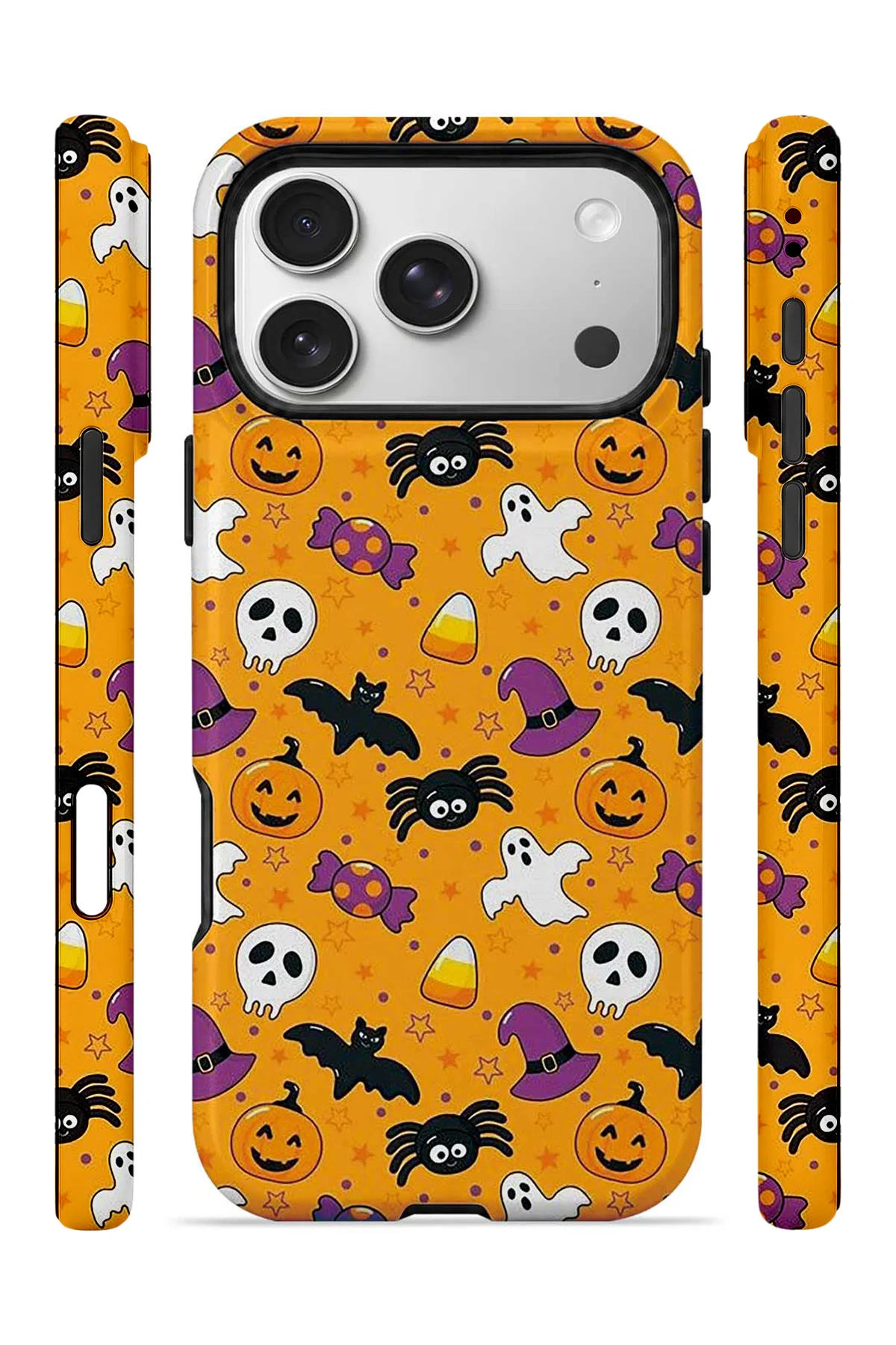 iPhone 17 Pro Max Vorian Çift Katmanlı Pumpkin Toss Kılıf - Görsel 3