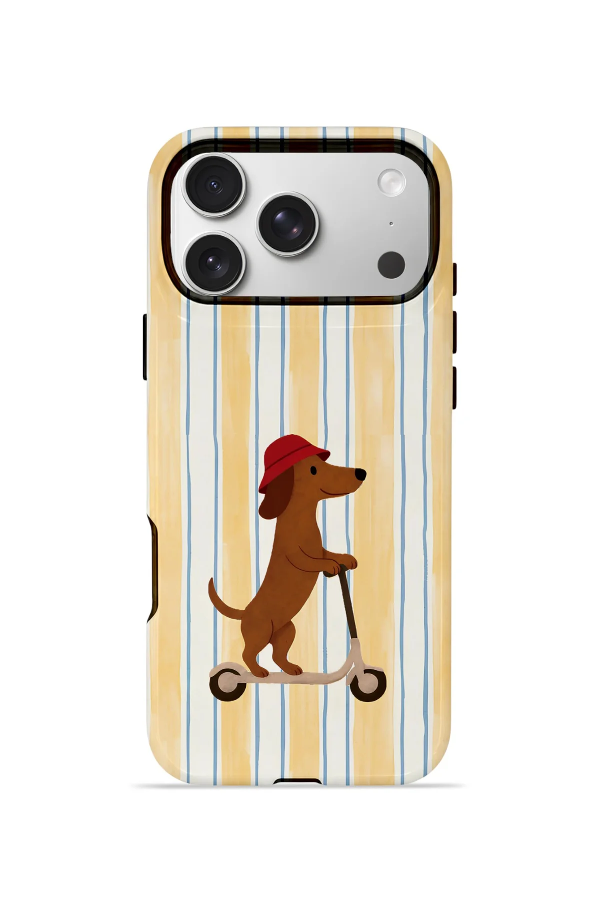 iPhone 17 Pro Max Vorian Çift Katmanlı MagSafe Kılıf Dachshund Riviera