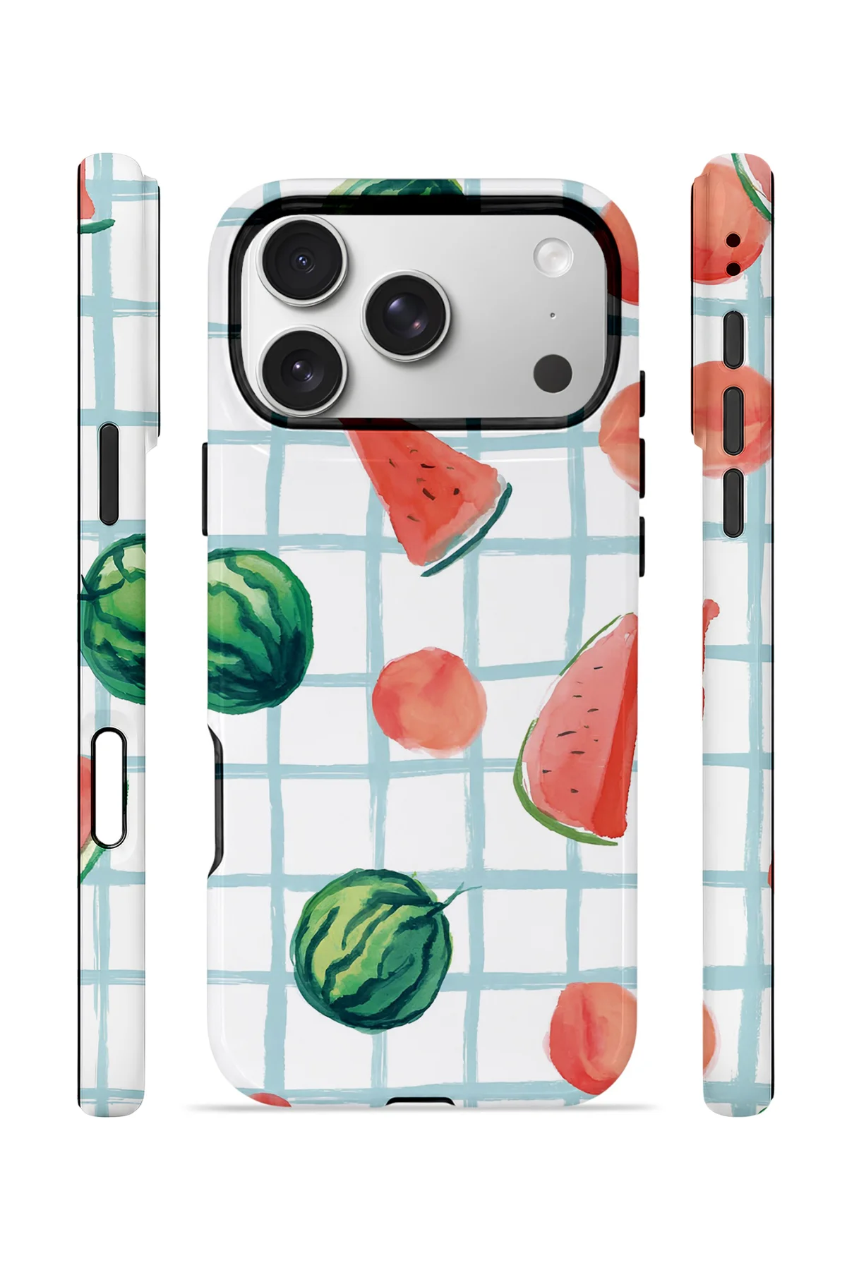 iPhone 17 Pro Max Vorian Çift Katmanlı MagSafe Kılıf Watermelon Grid iPhone 17 Pro Max Vorian Çift Katmanlı MagSafe Kılıf Watermelon Grid