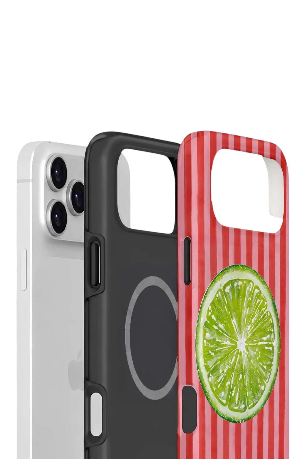 iPhone 17 Pro Max Vorian Çift Katmanlı MagSafe Kılıf Lime Slice Pop iPhone 17 Pro Max Vorian Çift Katmanlı MagSafe Kılıf Lime Slice Pop