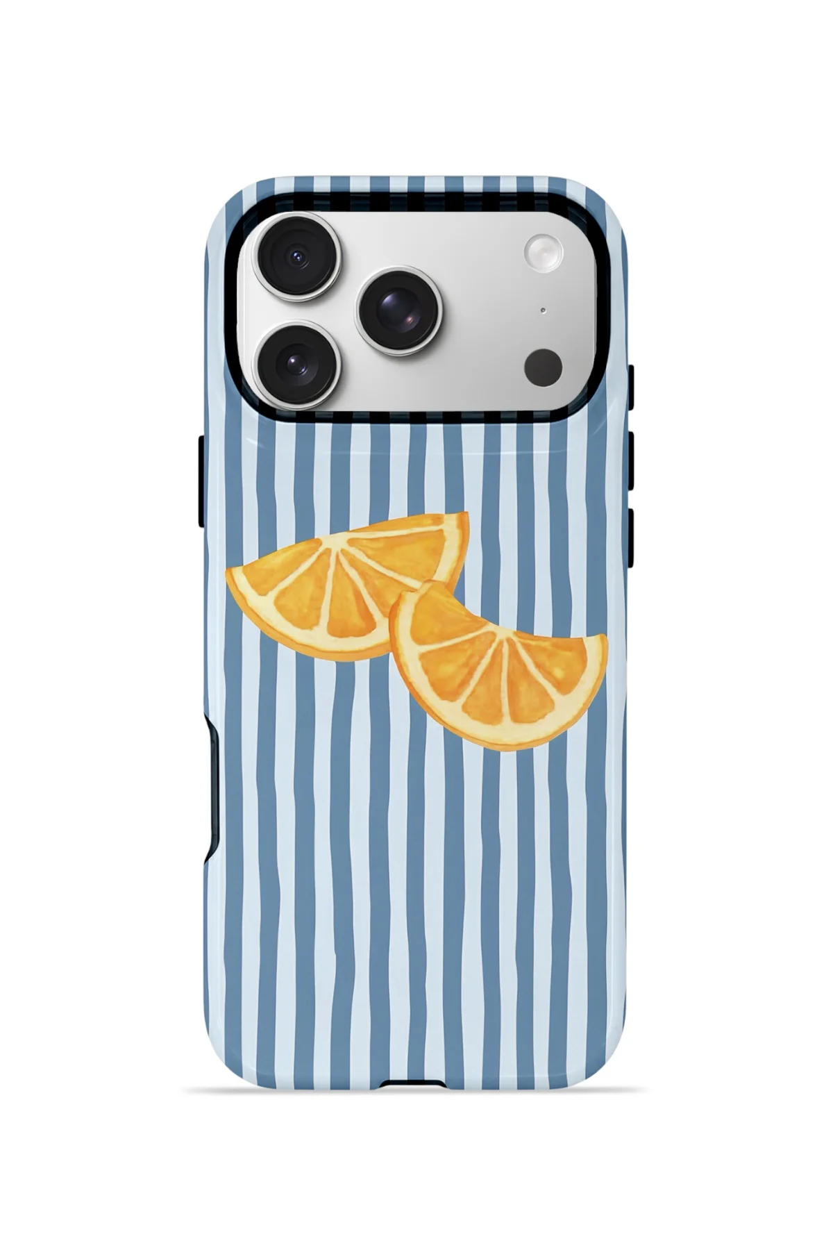 iPhone 17 Pro Max Vorian Çift Katmanlı MagSafe Kılıf Blue Orange Slices