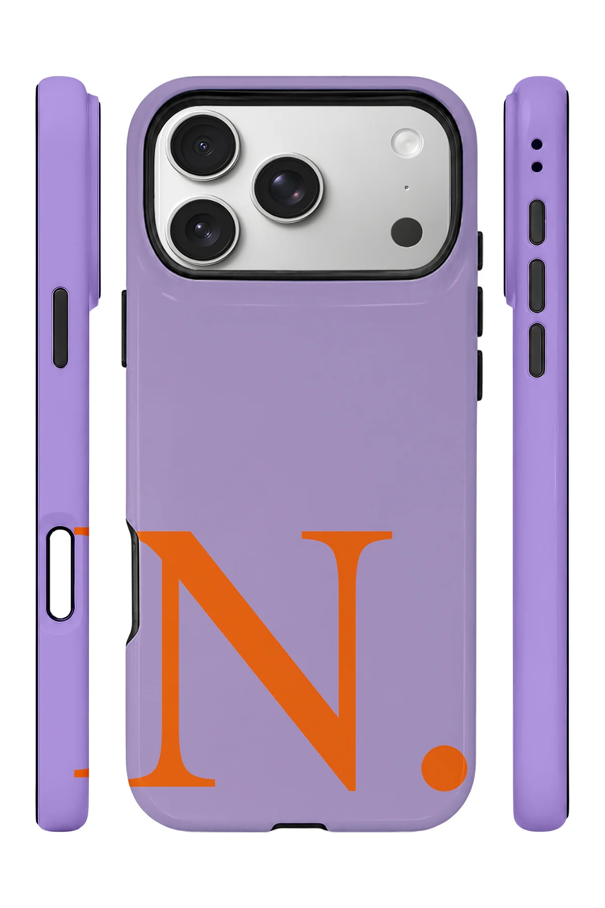 iPhone 17 Pro Max Vorian Magsafe Çift Katmanlı Darbe Korumalı Kılıf Lilac Heat N