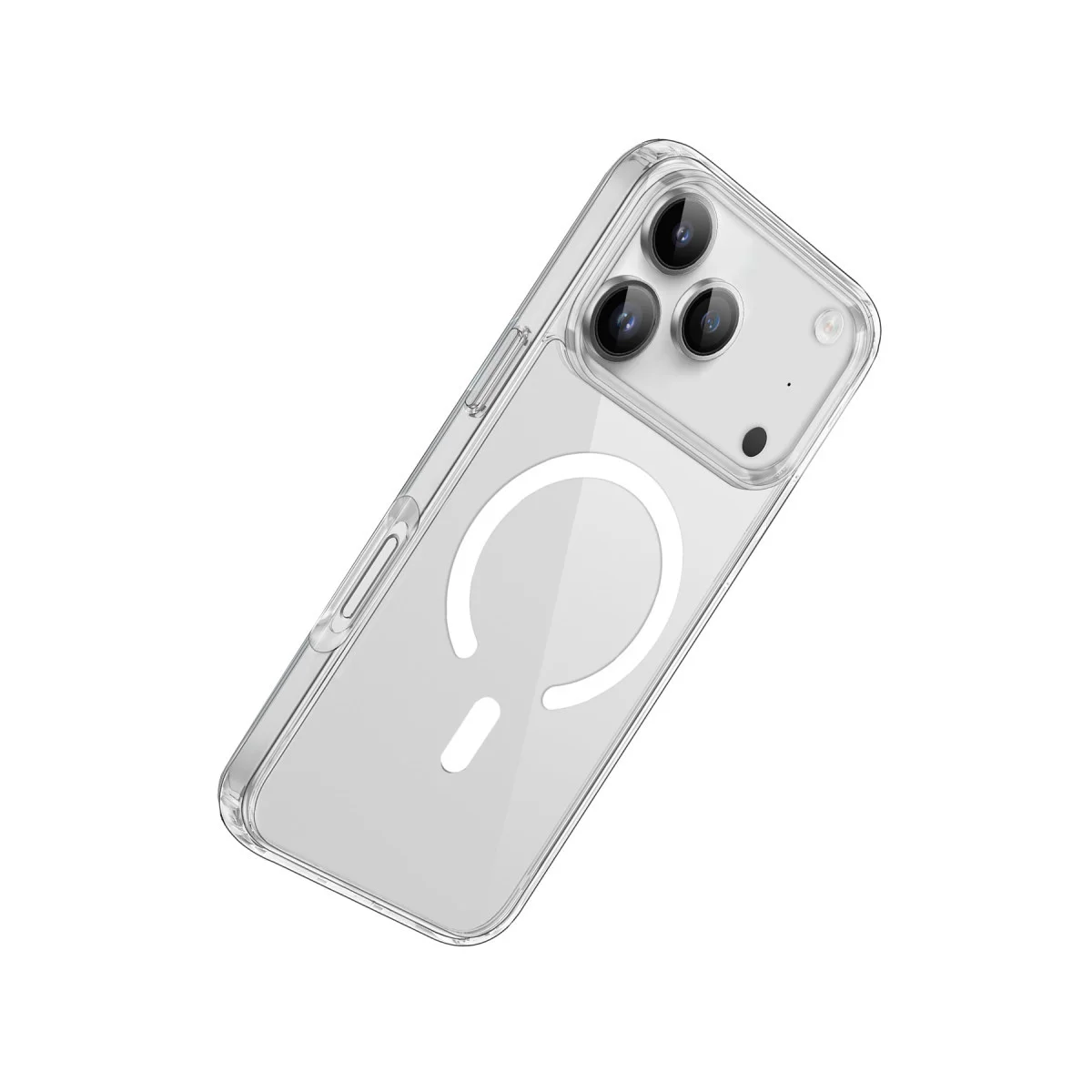 iPhone 17 Pro Şeffaf Magsafe Kılıf - Yüksek Kaliteli PC Koruma Kılıfı