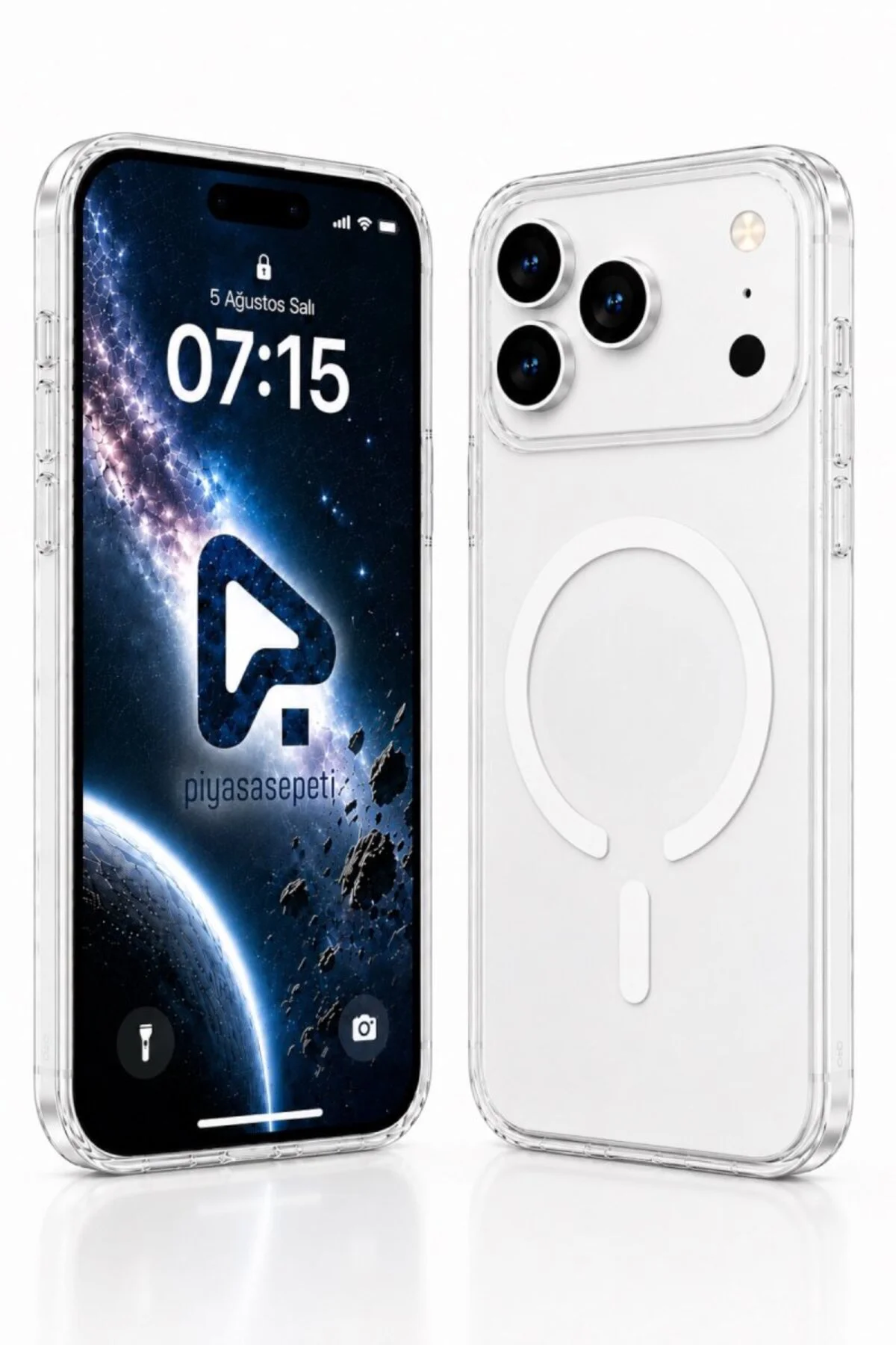 iPhone 17 Pro Şeffaf Mika Sararmaz Sert Kılıf