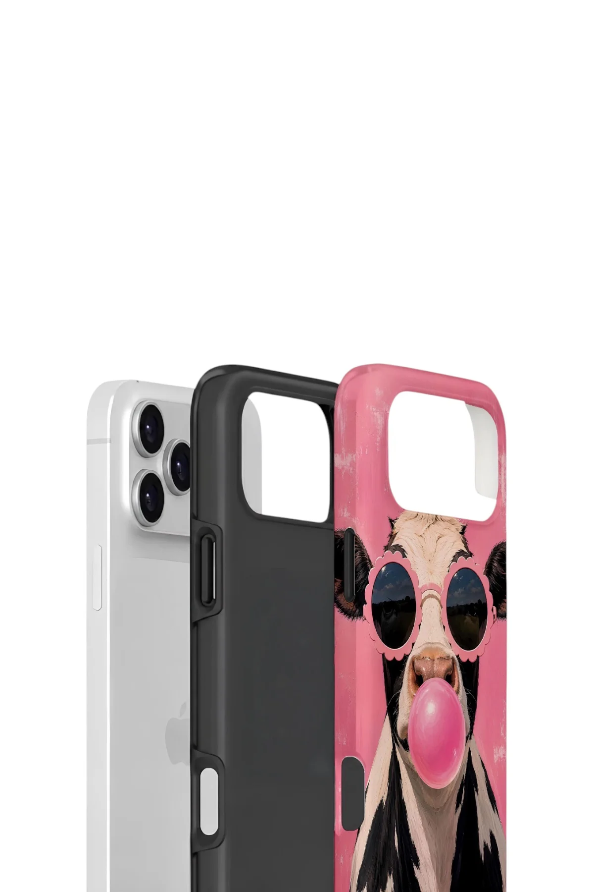 iPhone 17 Pro Vorian Çift Katmanlı Kılıf Bubblegum Cow iPhone 17 Pro Vorian Çift Katmanlı Kılıf Bubblegum Cow