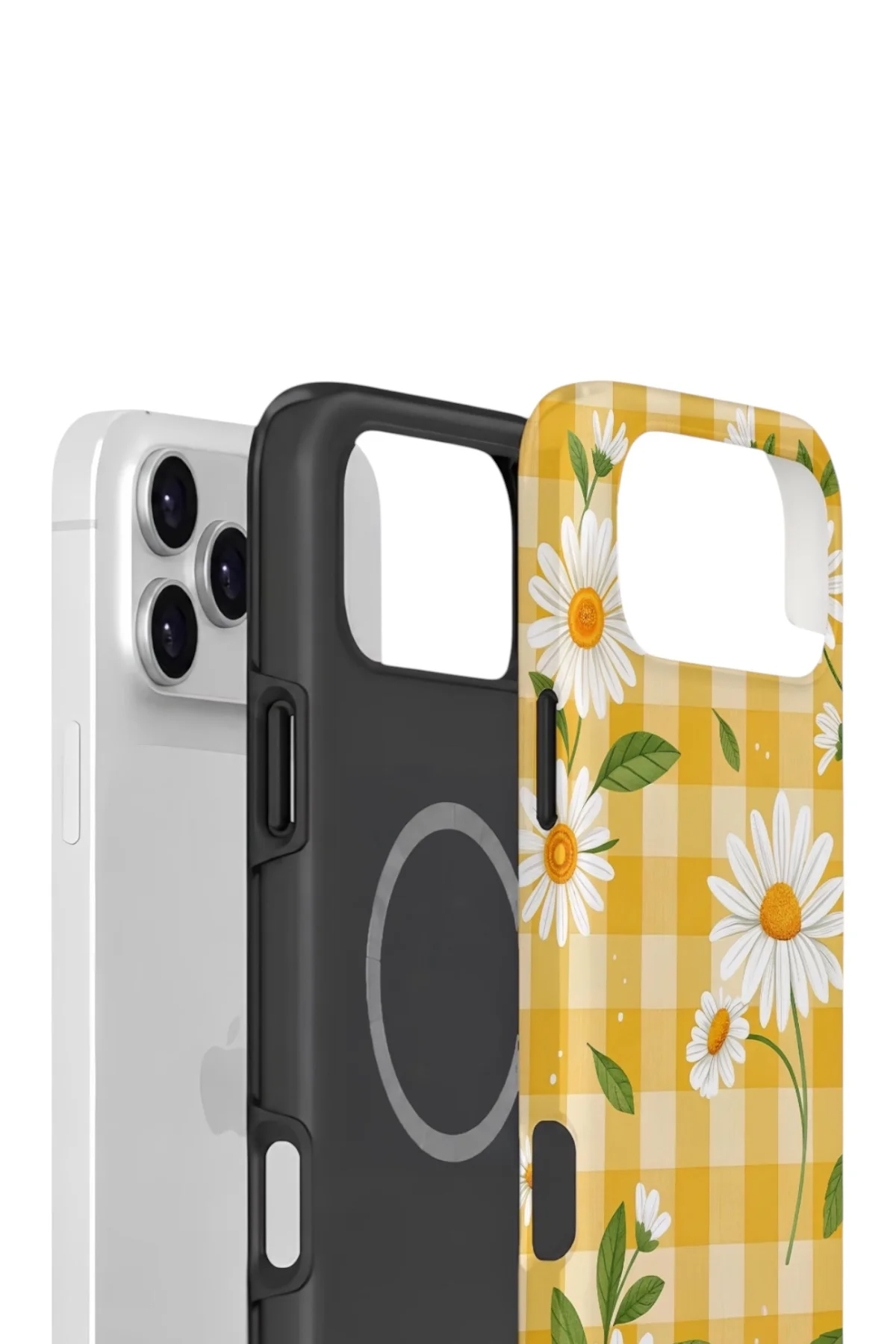 iPhone 17 Pro Vorian Çift Katmanlı MagSafe Kılıf Daisy Picnic Gingham Fiyatı, Yorumları ve Özellikleri