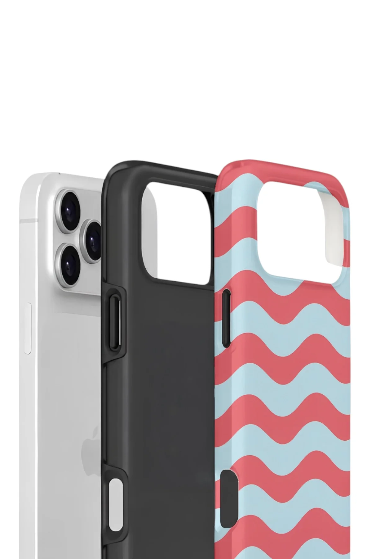 iPhone 17 Pro Vorian Çift Katmanlı Kılıf Retro Wave Candy iPhone 17 Pro Vorian Çift Katmanlı Kılıf Retro Wave Candy