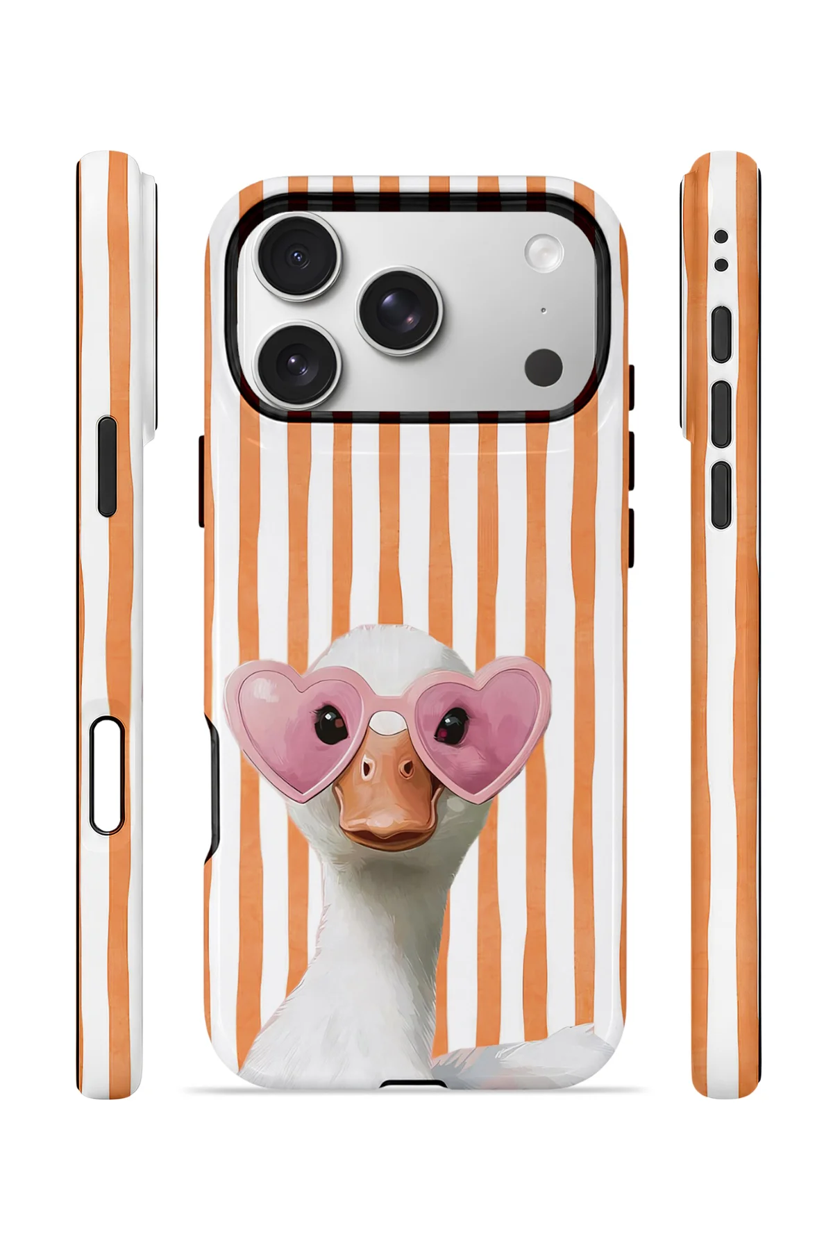 iPhone 17 Pro Vorian Çift Katmanlı MagSafe Kılıf Heart Glasses Goose Fiyatı, Yorumları ve Özellikleri